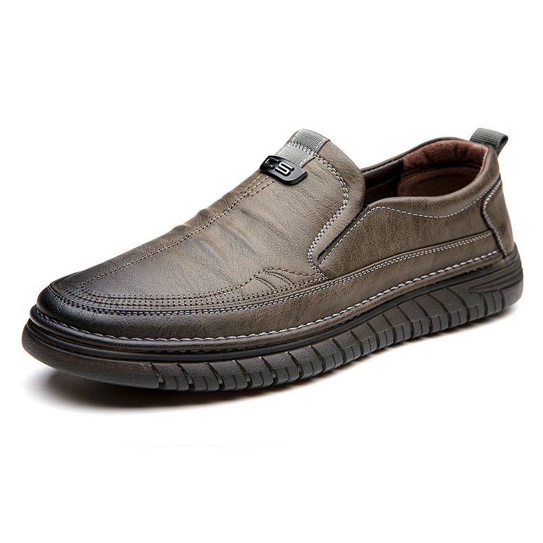 G42 Giày Lười Da Bò Cao Cấp