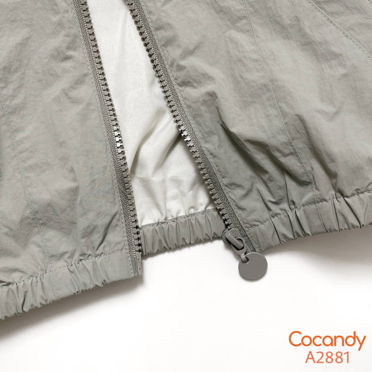 Áo khoác gió XANH RÊU 2 kẻ sọc_thumbnail_2