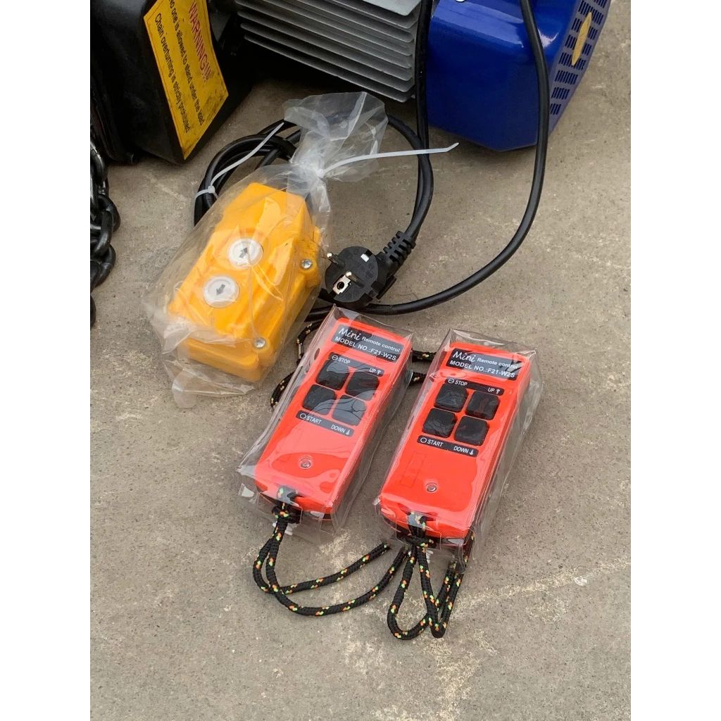 Palang xích điện DHS tải 1 tấn, 2 tấn, 3 tấn, 5 tấn xích 6m_thumbnail_2