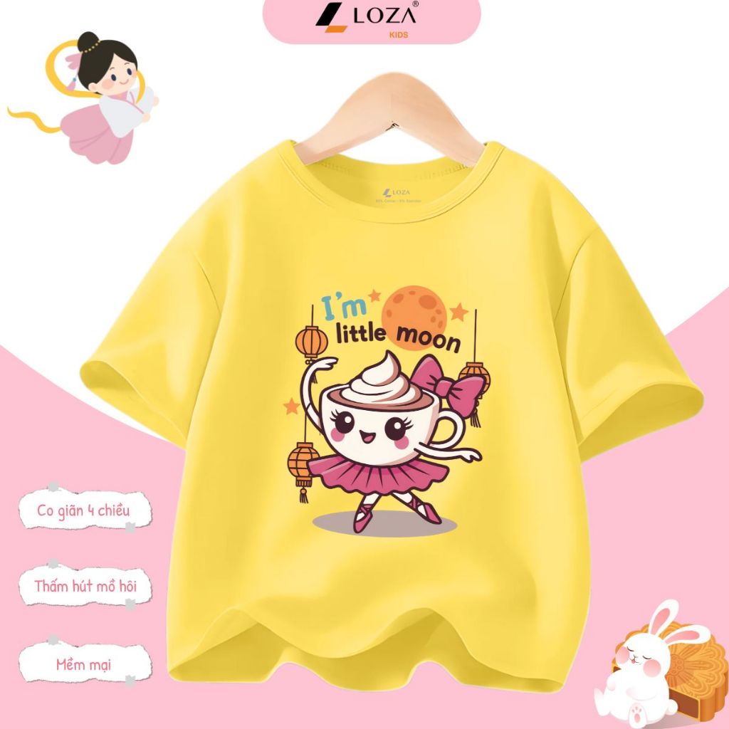 Áo thun Brainrot Capucina cho bé gái từ 15-45kg - Áo phông trẻ em Loza Kids - AT3241_thumbnail_0