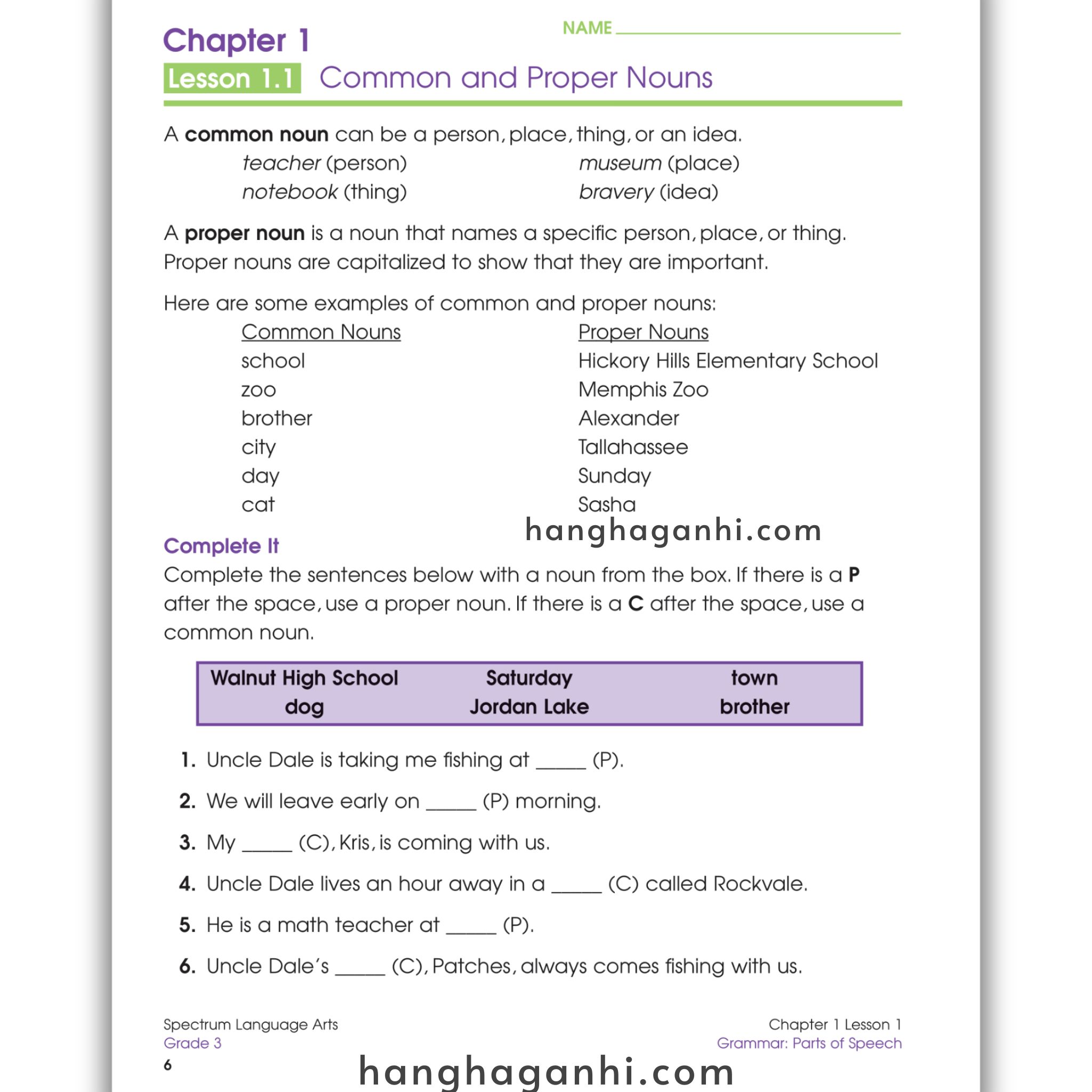 Sách Spectrum Language Arts Workbook Grade 3_thumbnail_7