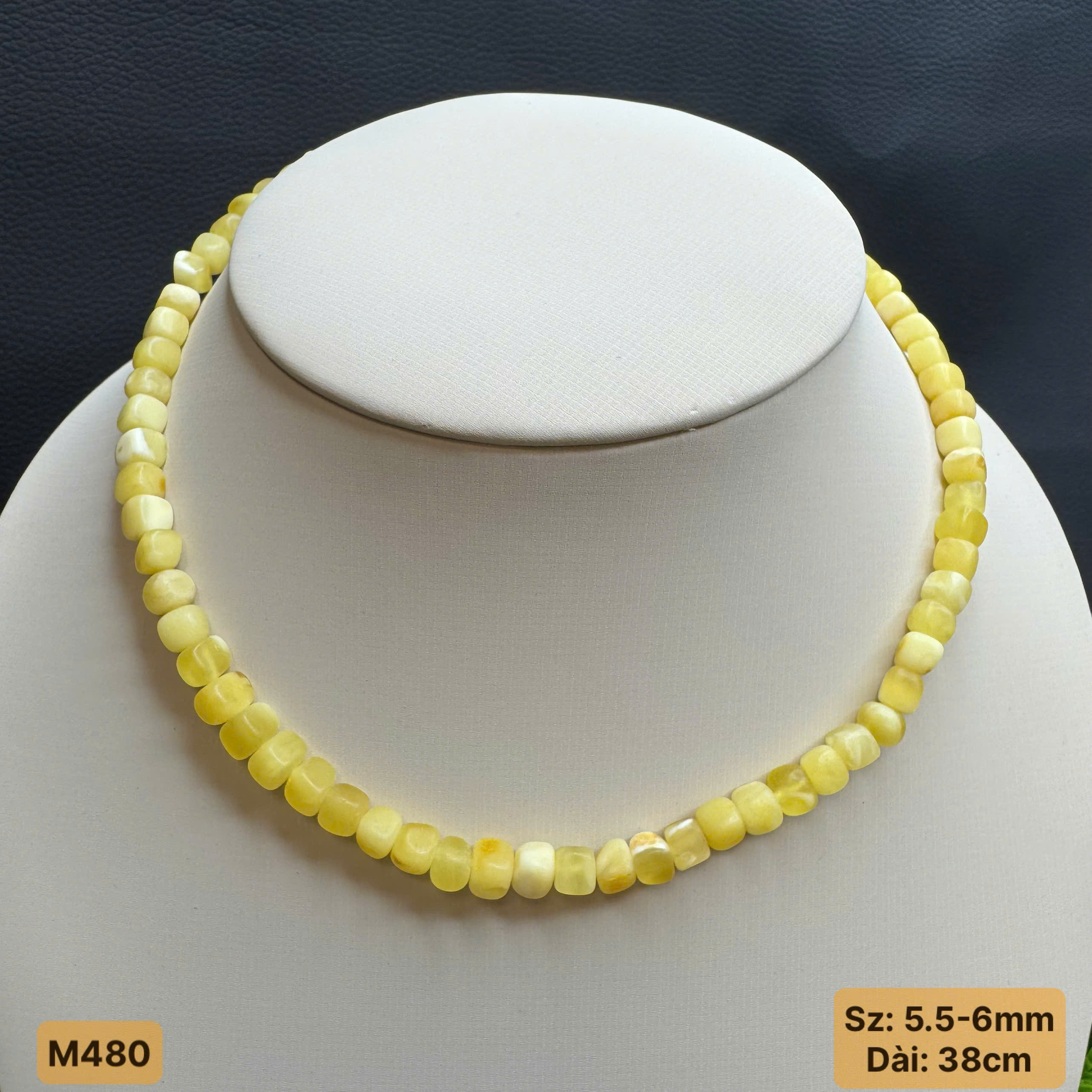 Vòng Cổ Rubic Mài Lì - M480