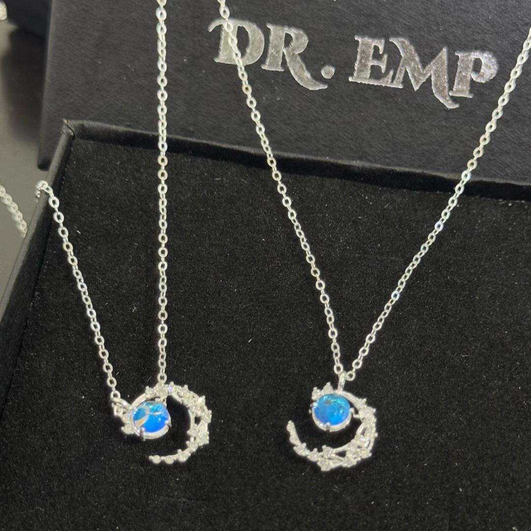 vòng cổ bạc s925 hình mặt trăng đá mặt trăng._thumbnail_2