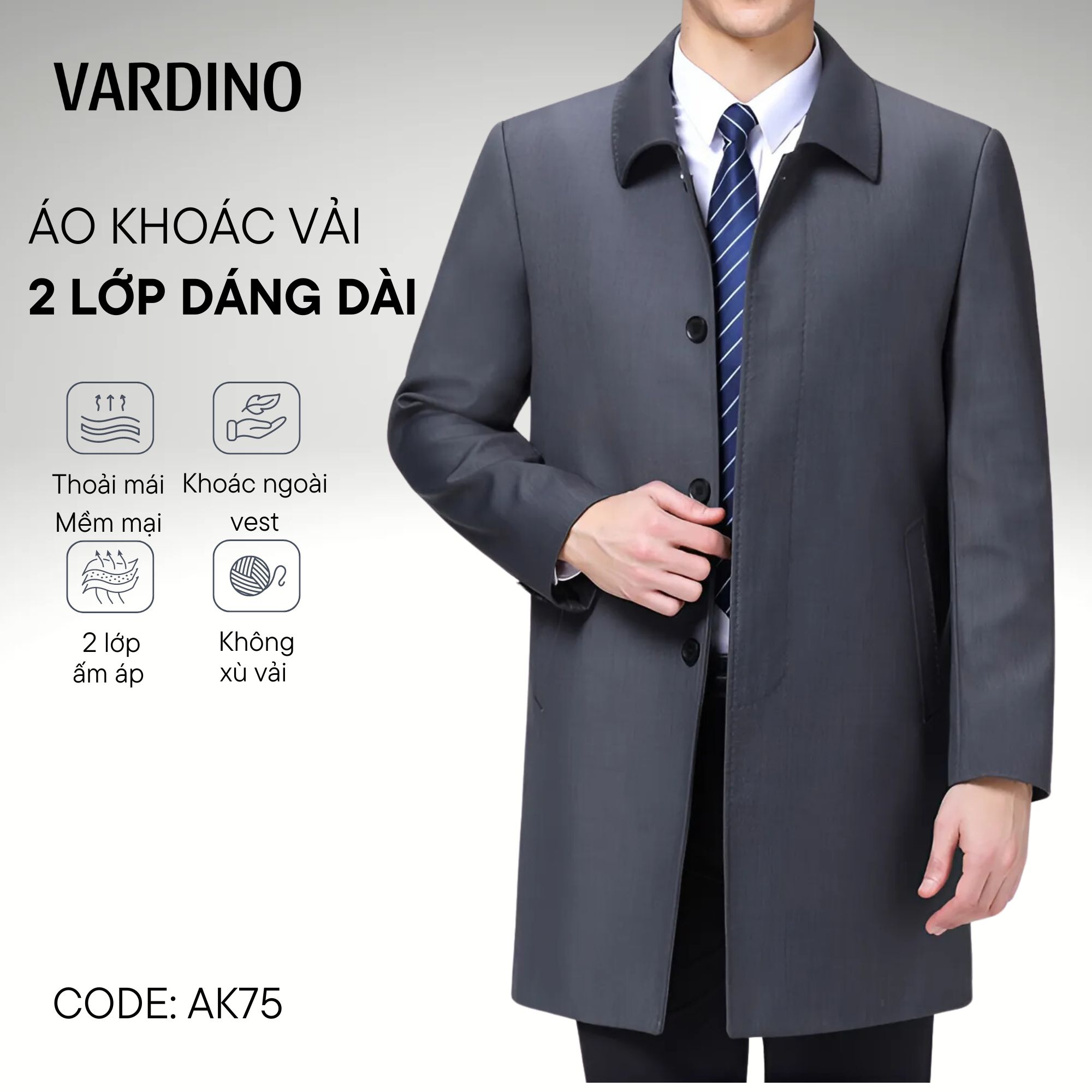 Áo khoác nam măng tô Vardino AK75_thumbnail_3