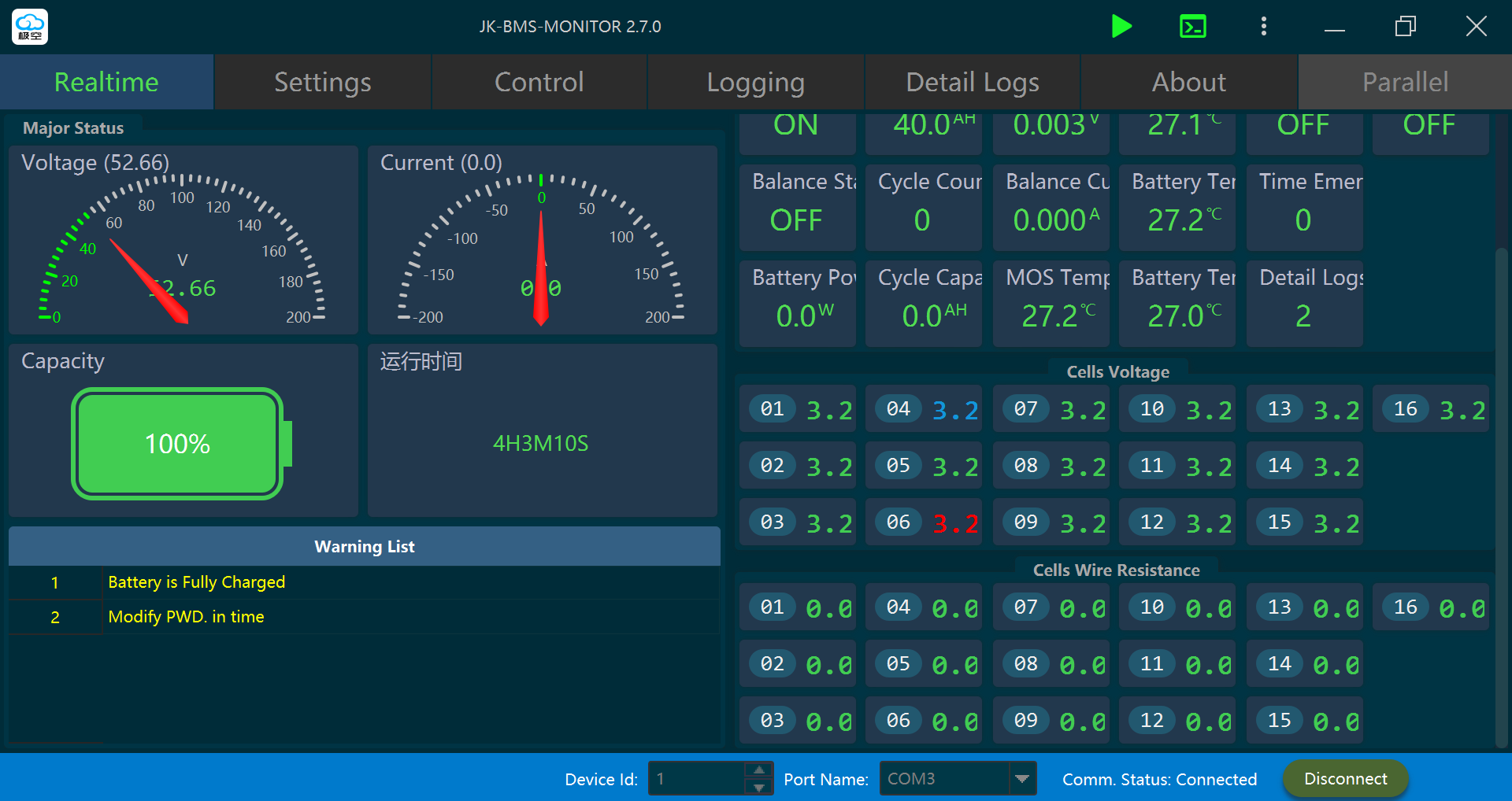 Hướng dẫn cập nhật FW mới nhất cho BMS JK
