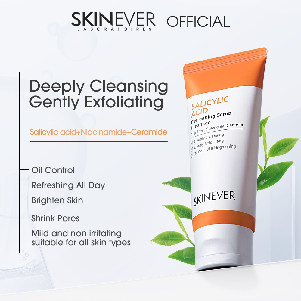 SKINEVER Salicylic Acid Refreshing Scrub Cleanser 75ml_thumbnail_9