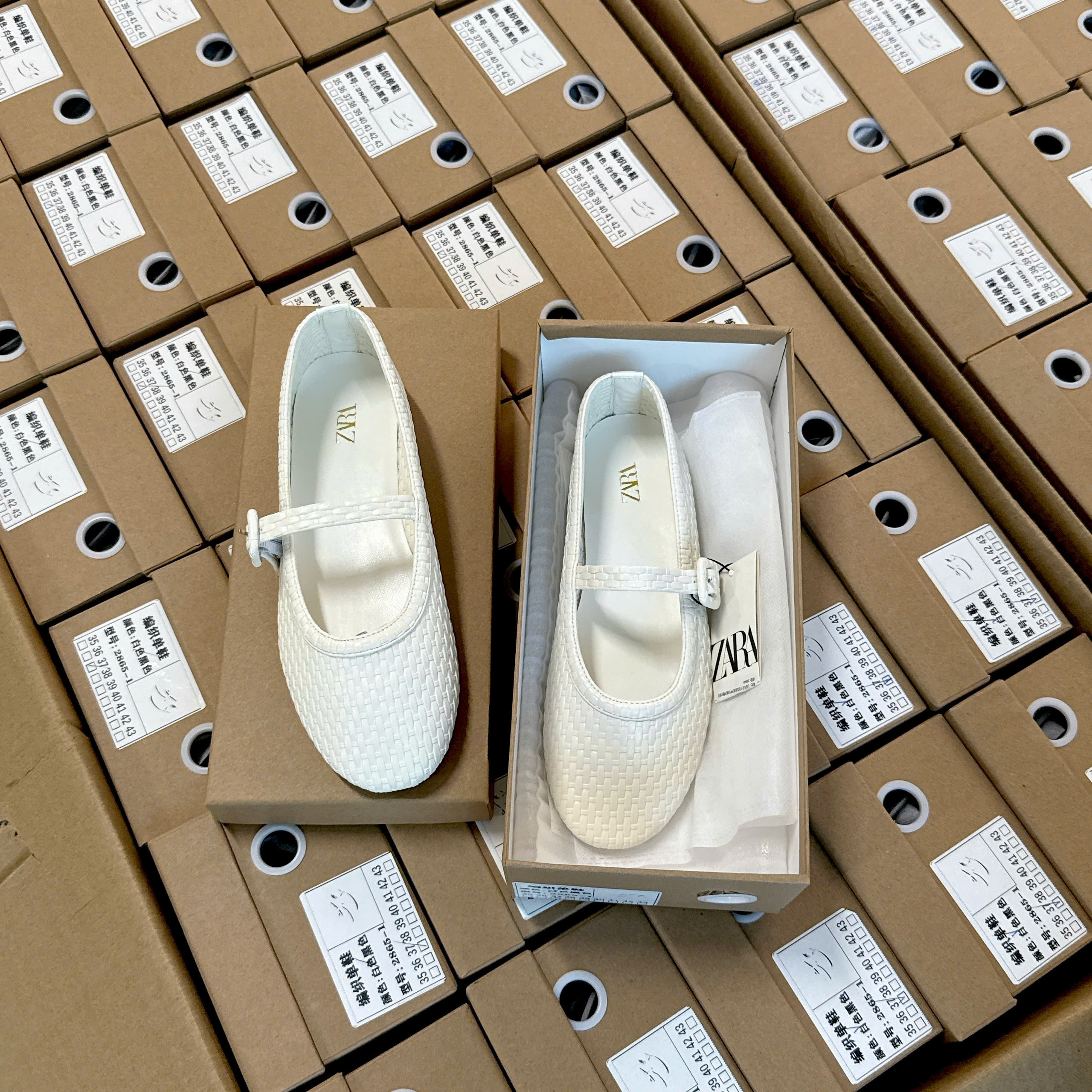 G148 GIÀY BÚP BÊ TRẮNG