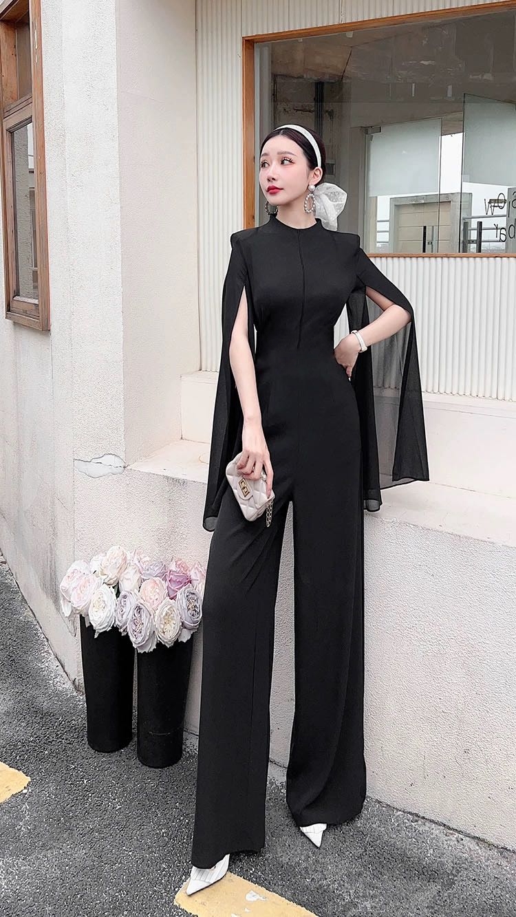Jumpsuit cổ lọ tay nữ hoàng sang trọng_thumbnail_4