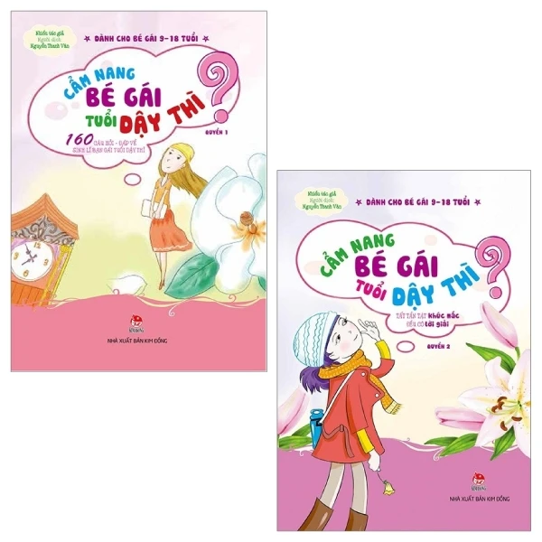 Combo Cẩm Nang Bé Gái Tuổi Dậy Thì - Quyển 2 - Tất Tần Tật Khúc Mắc Đều Có Lời Giải (Tái Bản 2019)_thumbnail_1