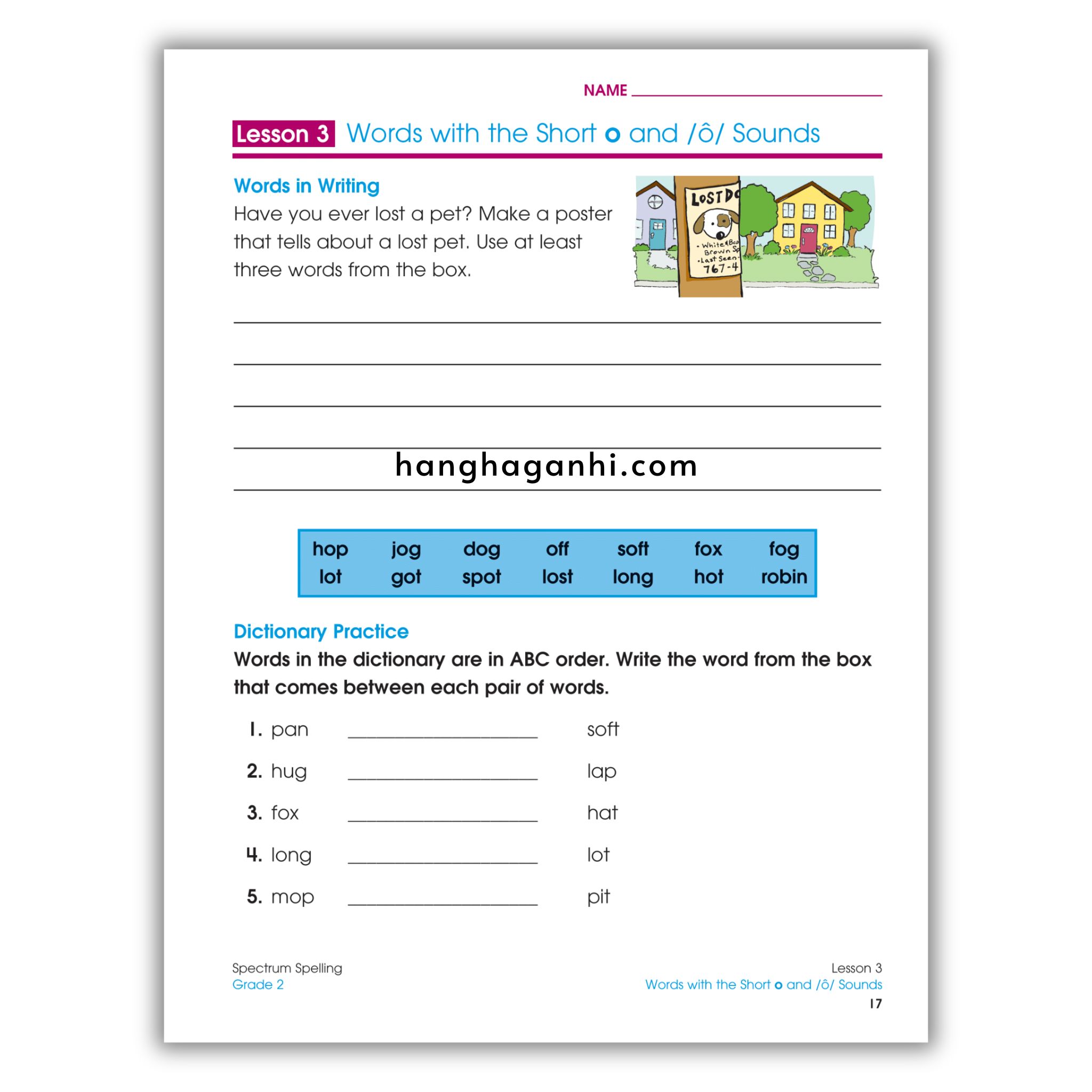 Sách Spectrum Spelling Workbook Grade 2_thumbnail_5
