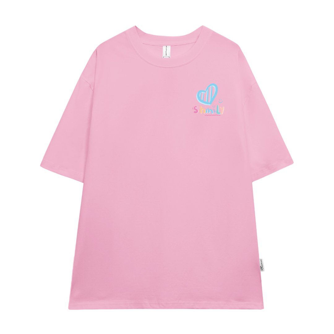 Áo thun cặp nam nữ đôi form rộng vải cotton co giãn thoáng mát ATD1666 Miucho in mix_thumbnail_11