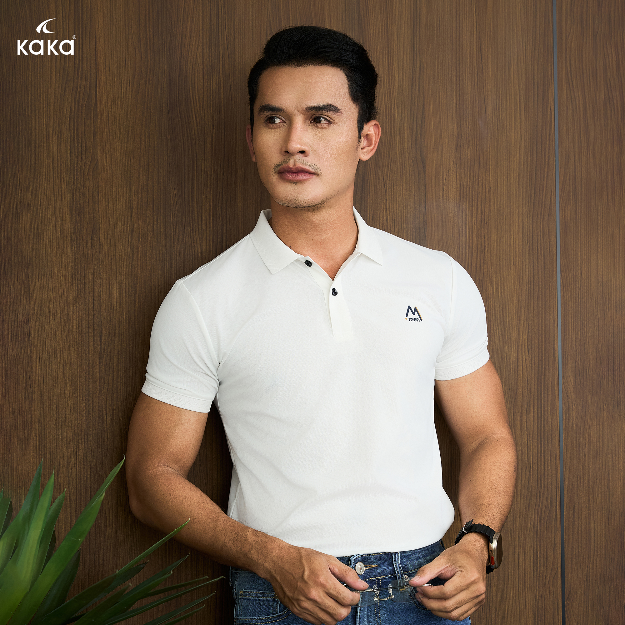 Áo Polo KaKa In Nổi Chữ Men_thumbnail_0