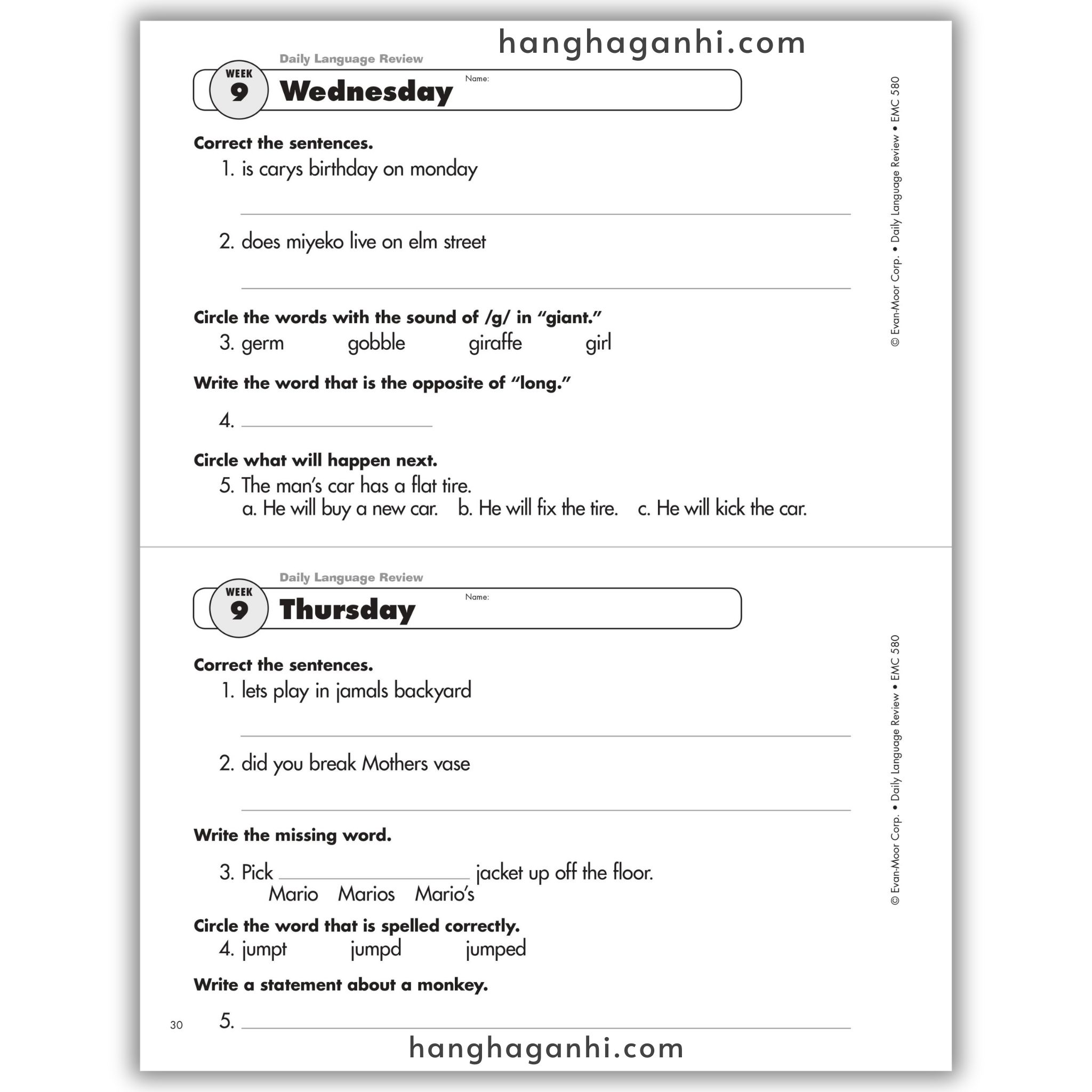 Daily Language Review Grade 2_thumbnail_5