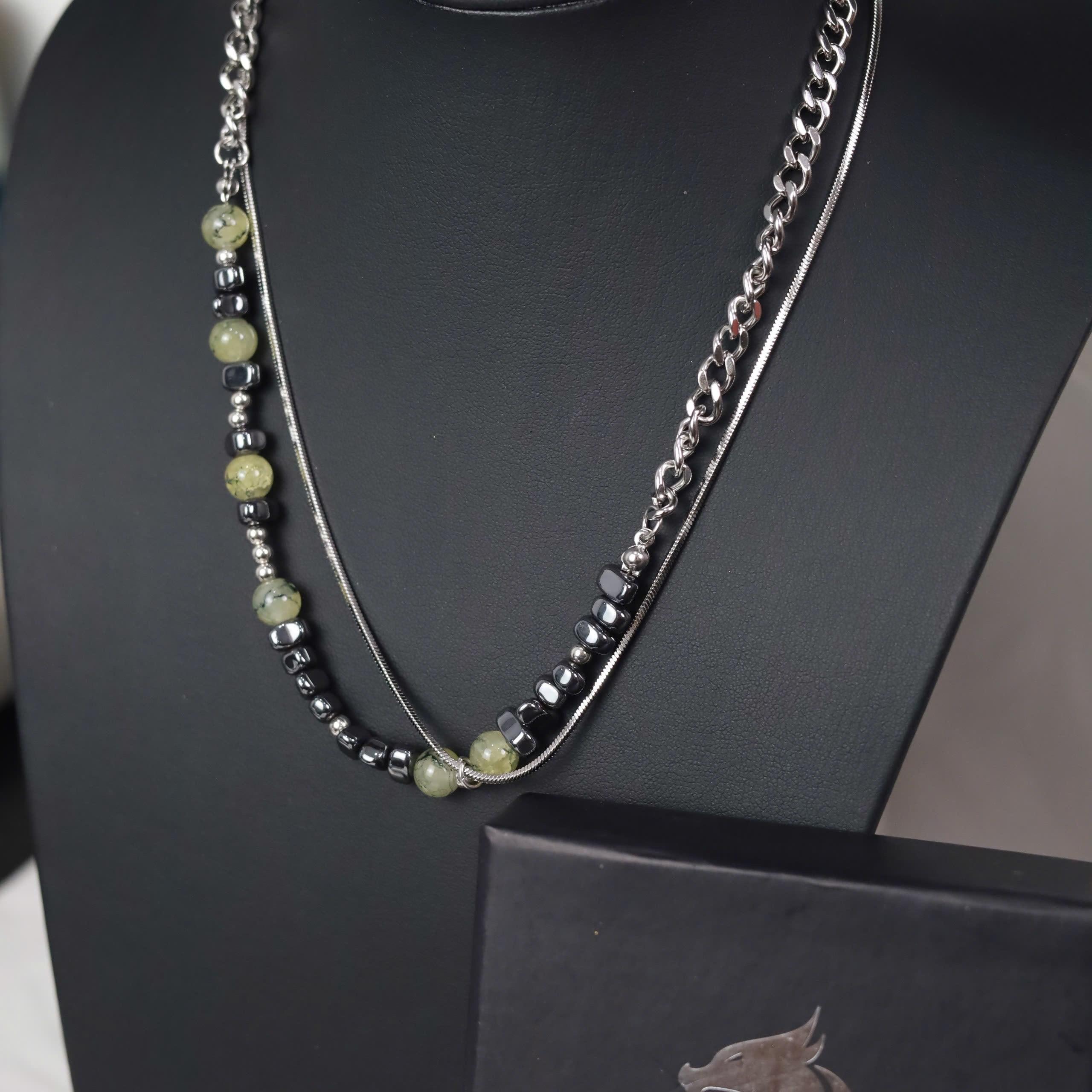 Vòng cổ dây trơn dây ngọc nhiều màu_thumbnail_2