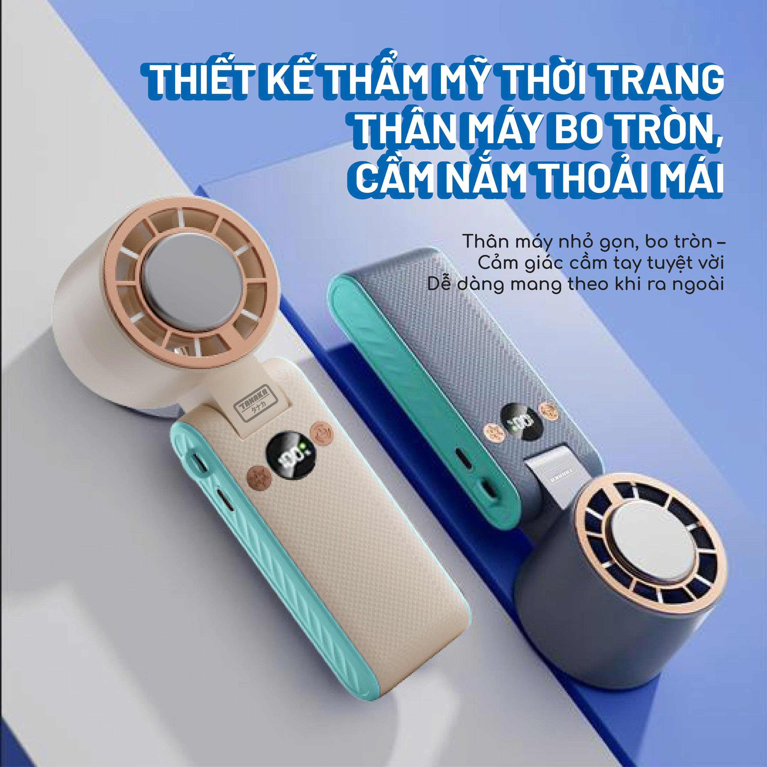 Quạt Cầm Tay Tanaka  Ice Cooling TEC_thumbnail_3