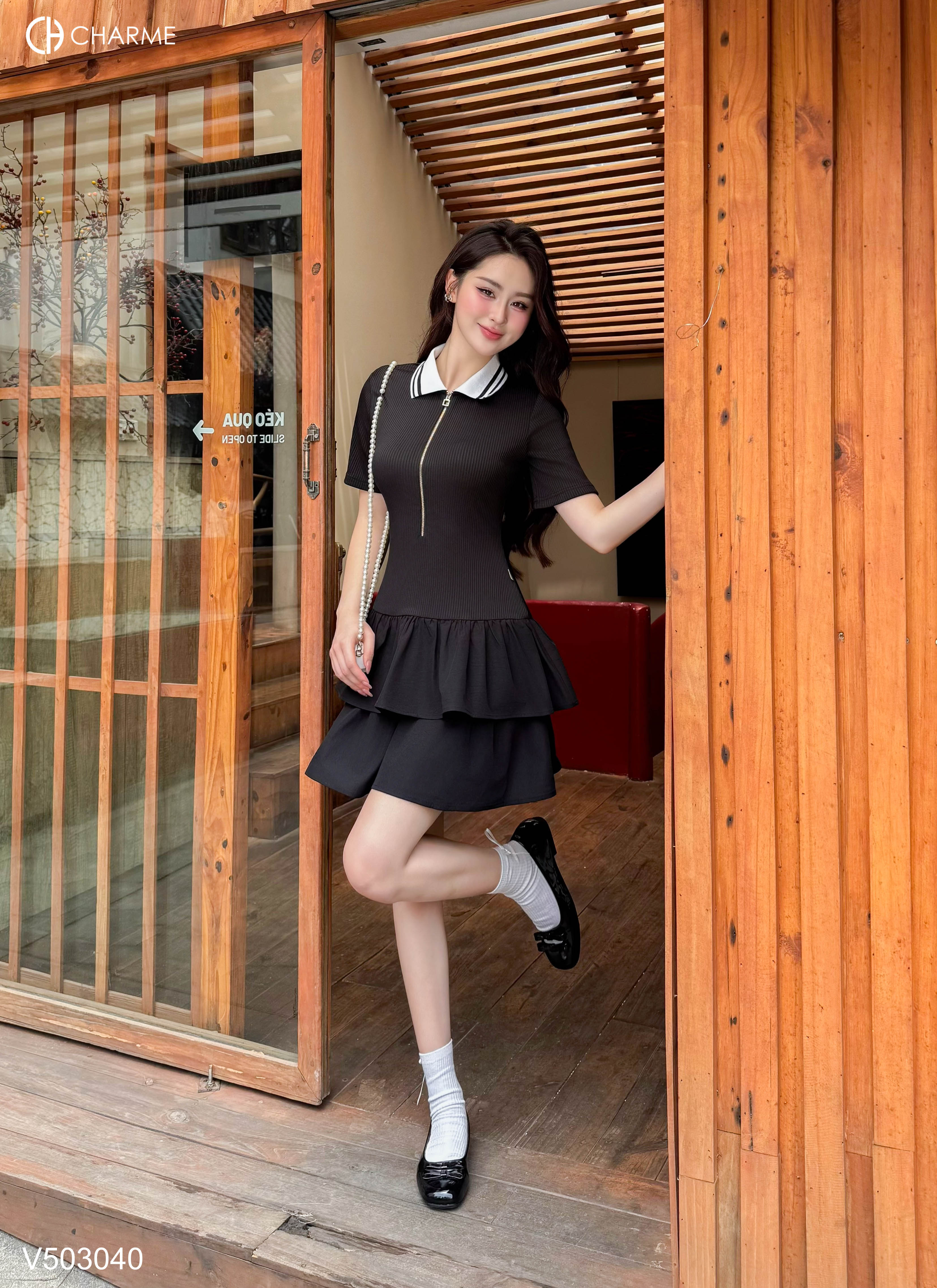 Váy thun tùng xòe 2 tầng_thumbnail_2