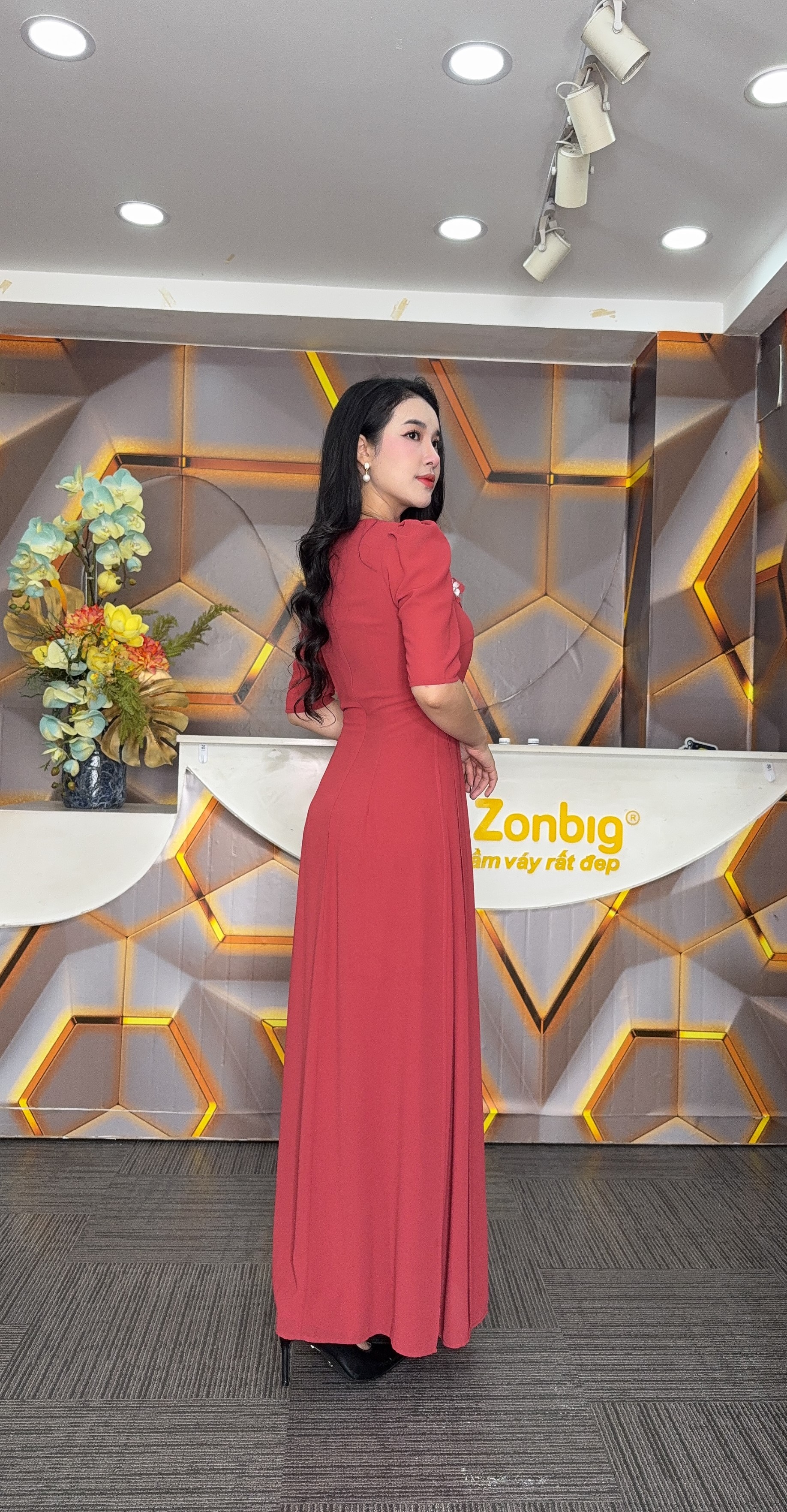 Đầm giả áo dài - Y1861 - Thương hiệu Zonbig_thumbnail_7