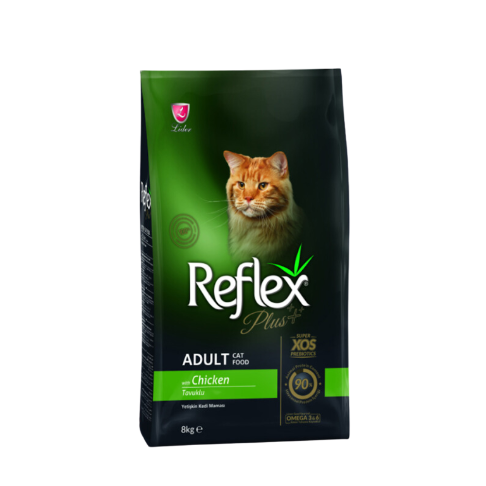 Thức ăn cho mèo Reflex Plus Adult Cat Food Chicken (vị thịt gà) 8kg