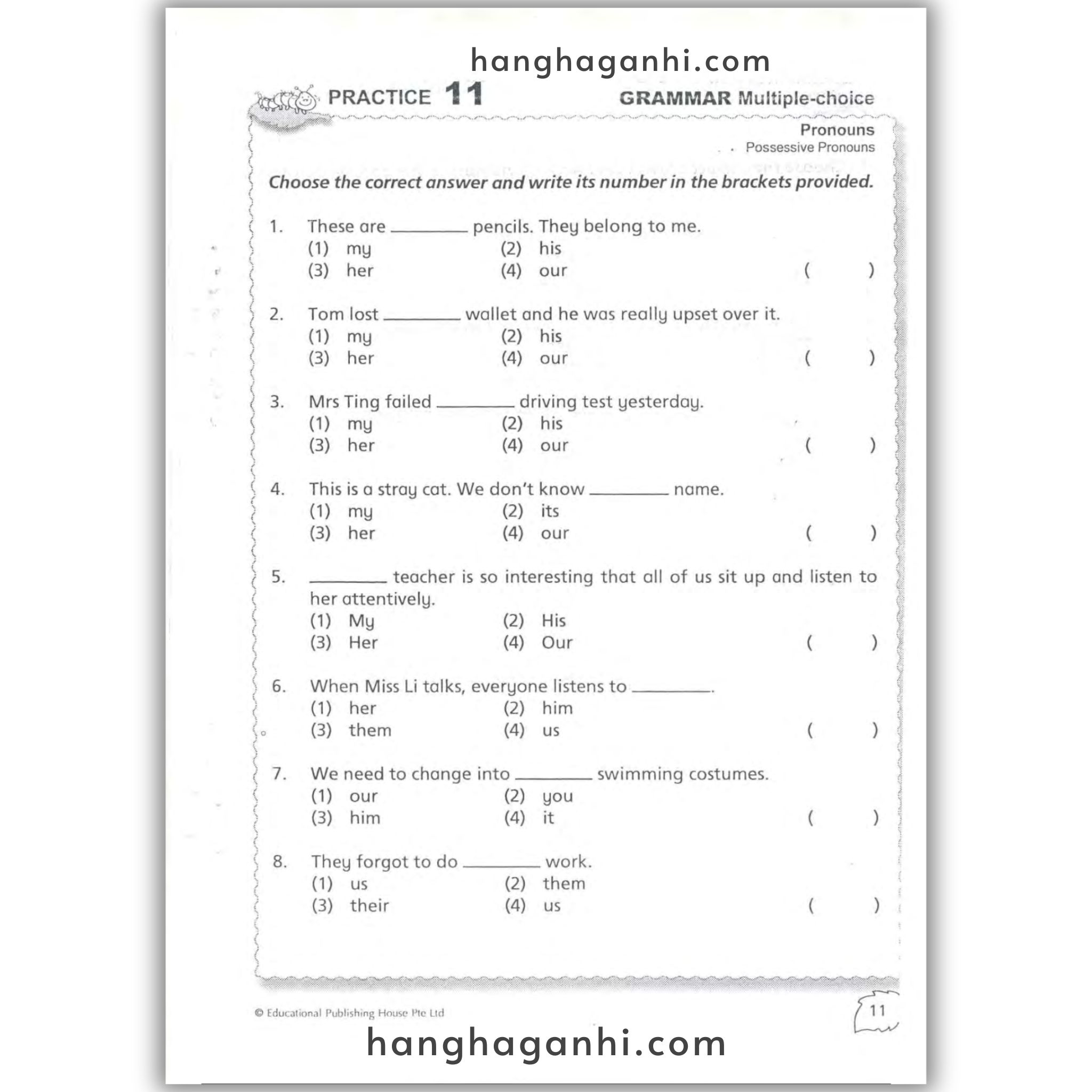 Complete Practice Book for Grammar, Vocabulary & Comprehension Primary 1_thumbnail_6