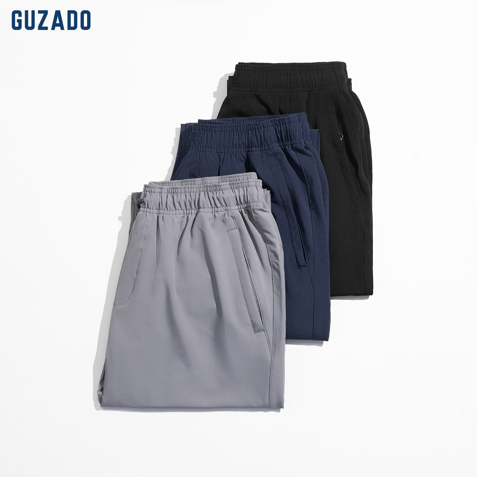 Quần dài nam GUZADO Chất Vải Gió Thể Thao GDC01_thumbnail_3