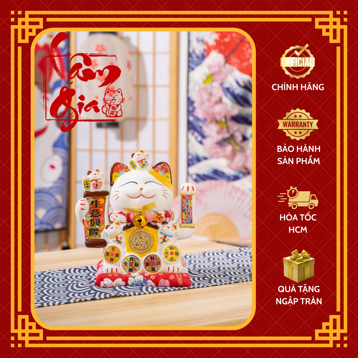 Mèo Thần Tài Vẫy Tay - Đại Lợi