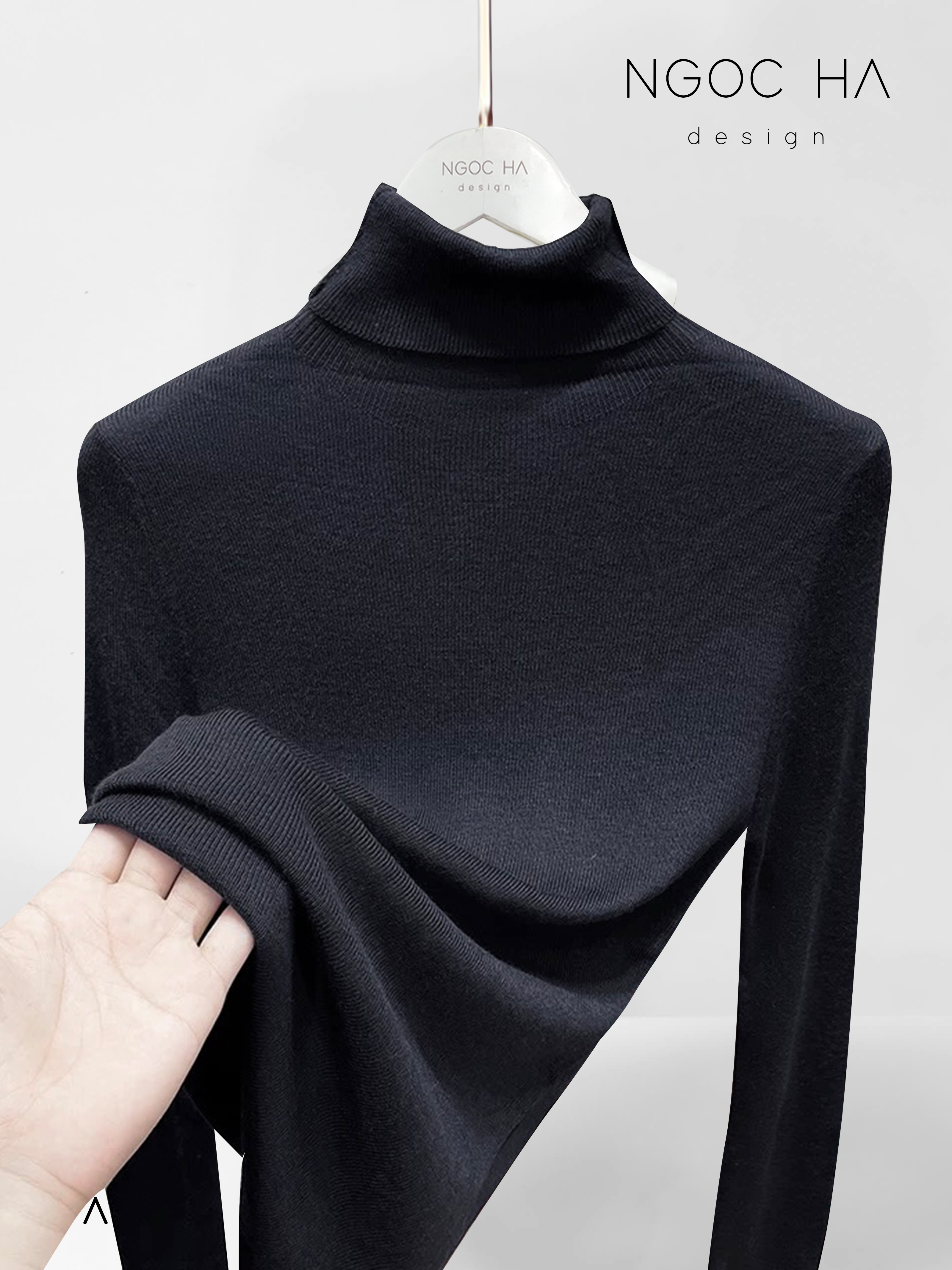 Selina Top_ Áo Len Basic Cổ Cao Dài Tay A961_thumbnail_5