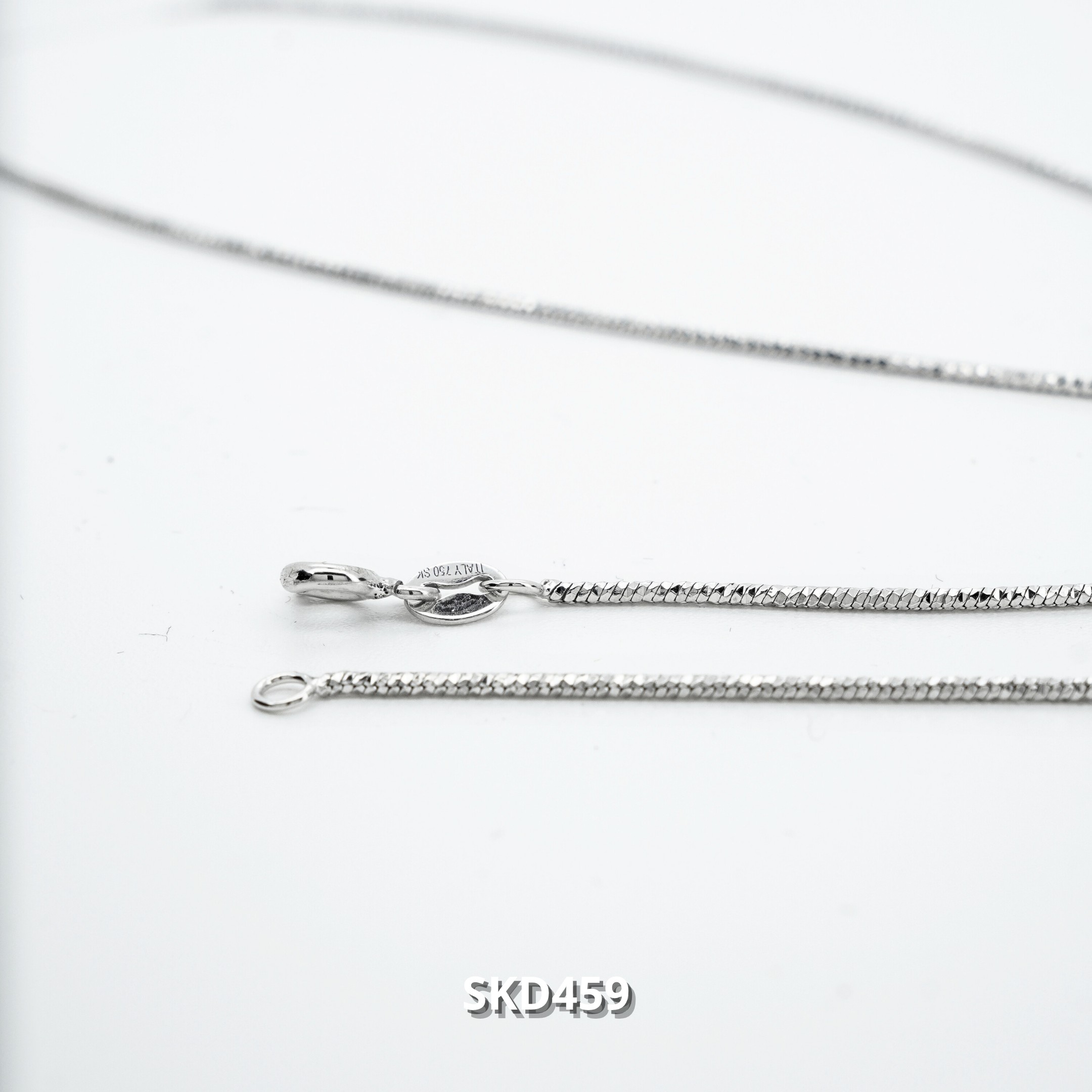 SKD459 - DÂY CHUYỀN MÌ KIM CƯƠNG KHÍA MÁY 1LI2 4,03G  - SAKA JEWELRY_thumbnail_2