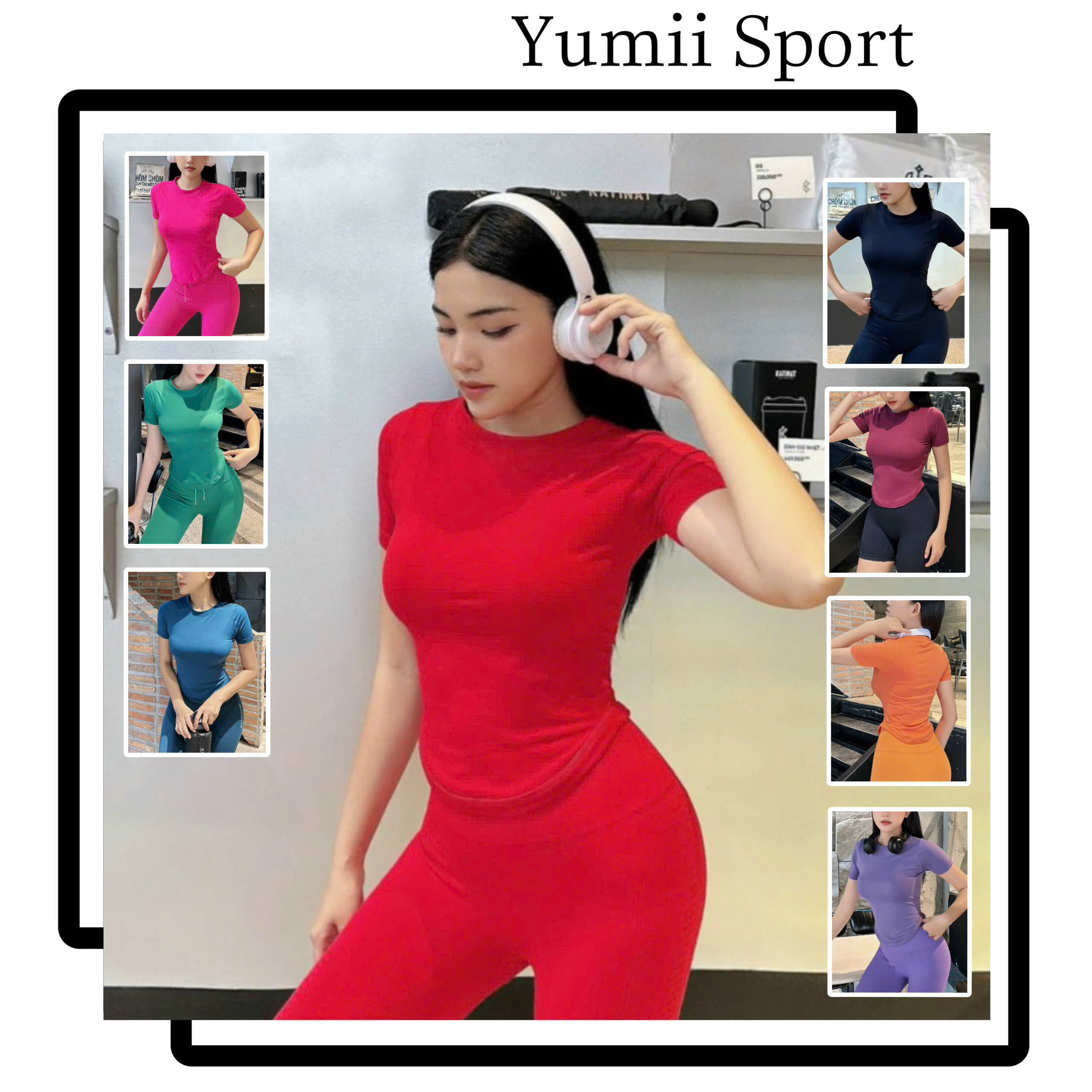 Áo Thun Thể Thao Tay Ngắn Cổ Tròn Vạt Bầu_thumbnail_6
