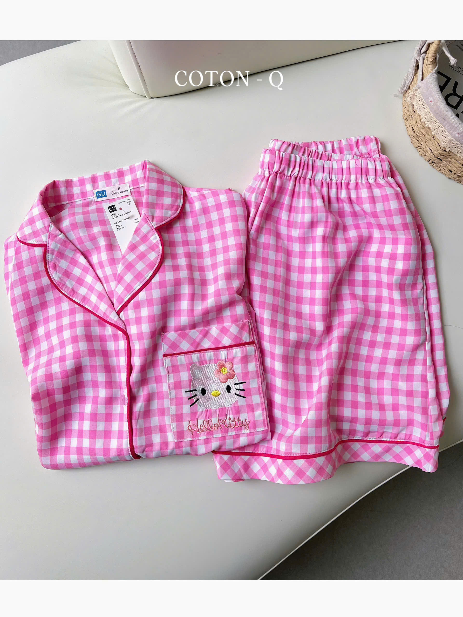 Set bộ đùi caro ( XANH TRỜI )_thumbnail_7