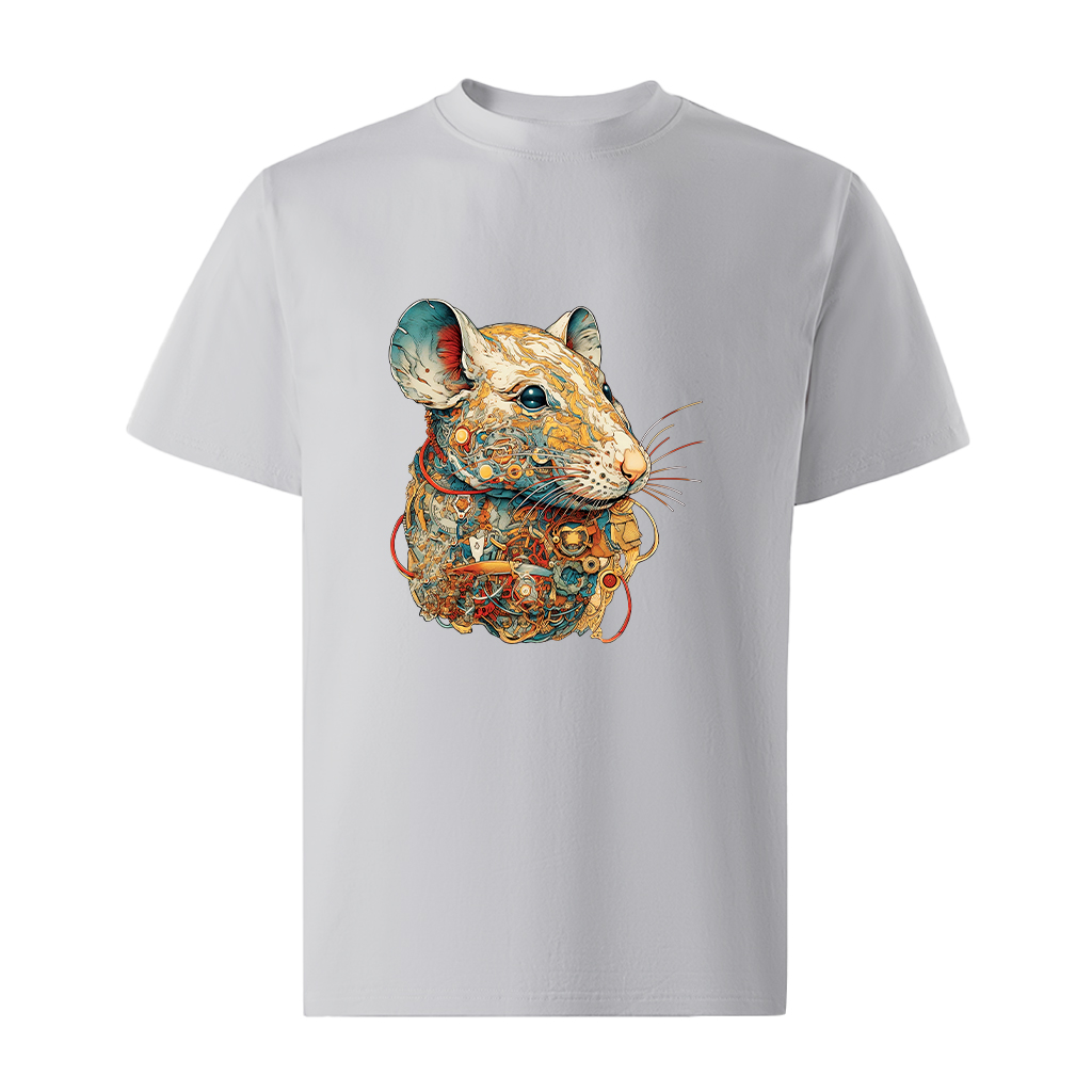 Áo thun nam form rộng 12 con giáp tuổi Tí ATD477 Miucho Iconic cotton cổ tròn in graphic_thumbnail_19