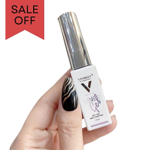 Gel cọ nét - Metal - Bạc Silver - Vinimay_thumbnail_4