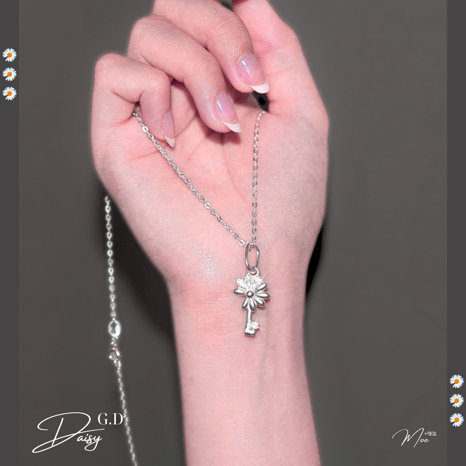 D262 - Dây chuyền hoa cúc đính đá GD_thumbnail_4