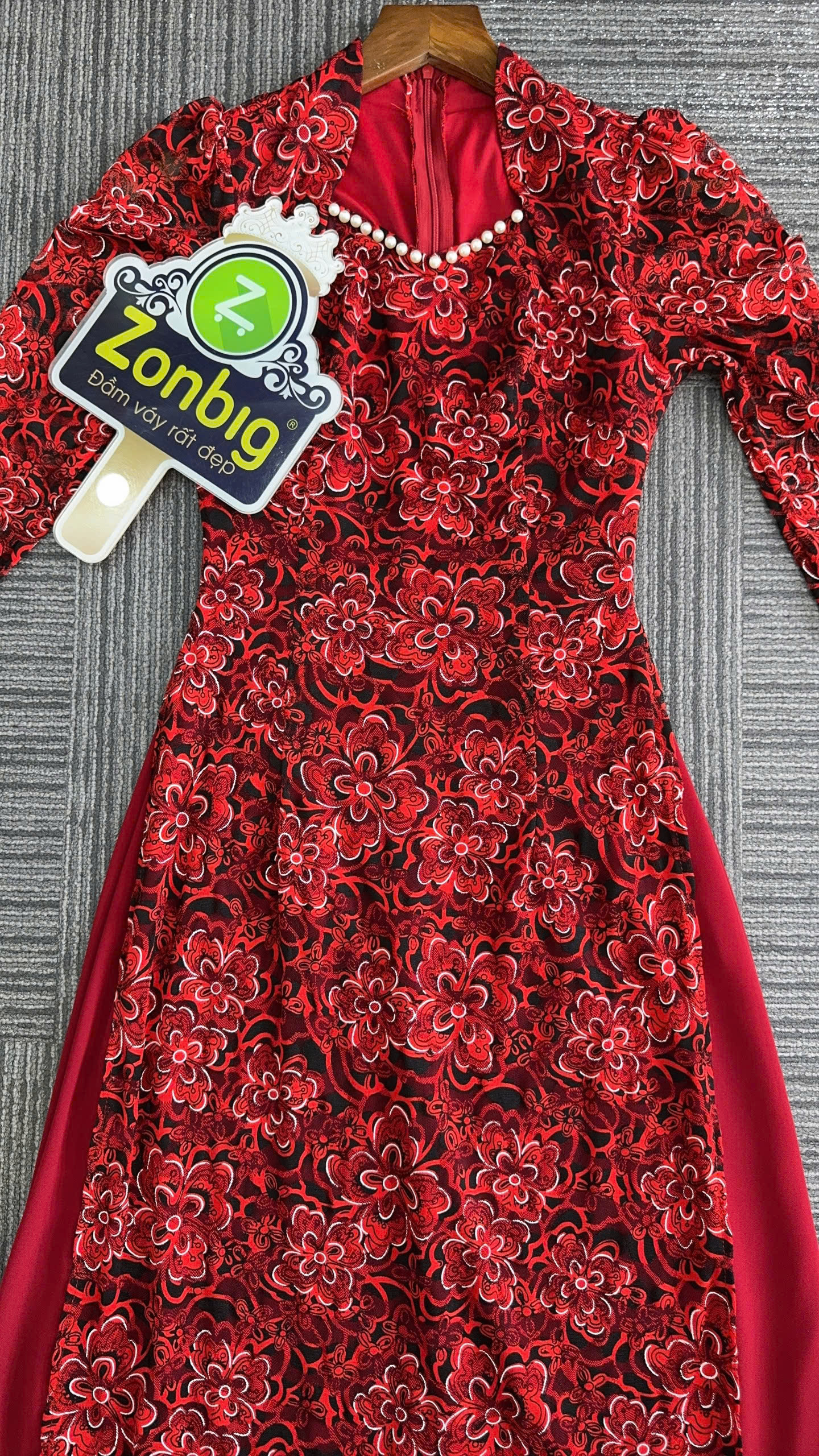 Đầm giả áo dài - Y1902 - Thương hiệu Zonbig_thumbnail_10