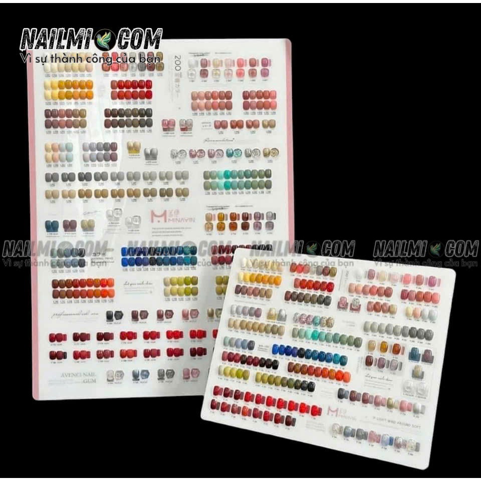 Set sơn gel - 200 màu - MINAY_thumbnail_1
