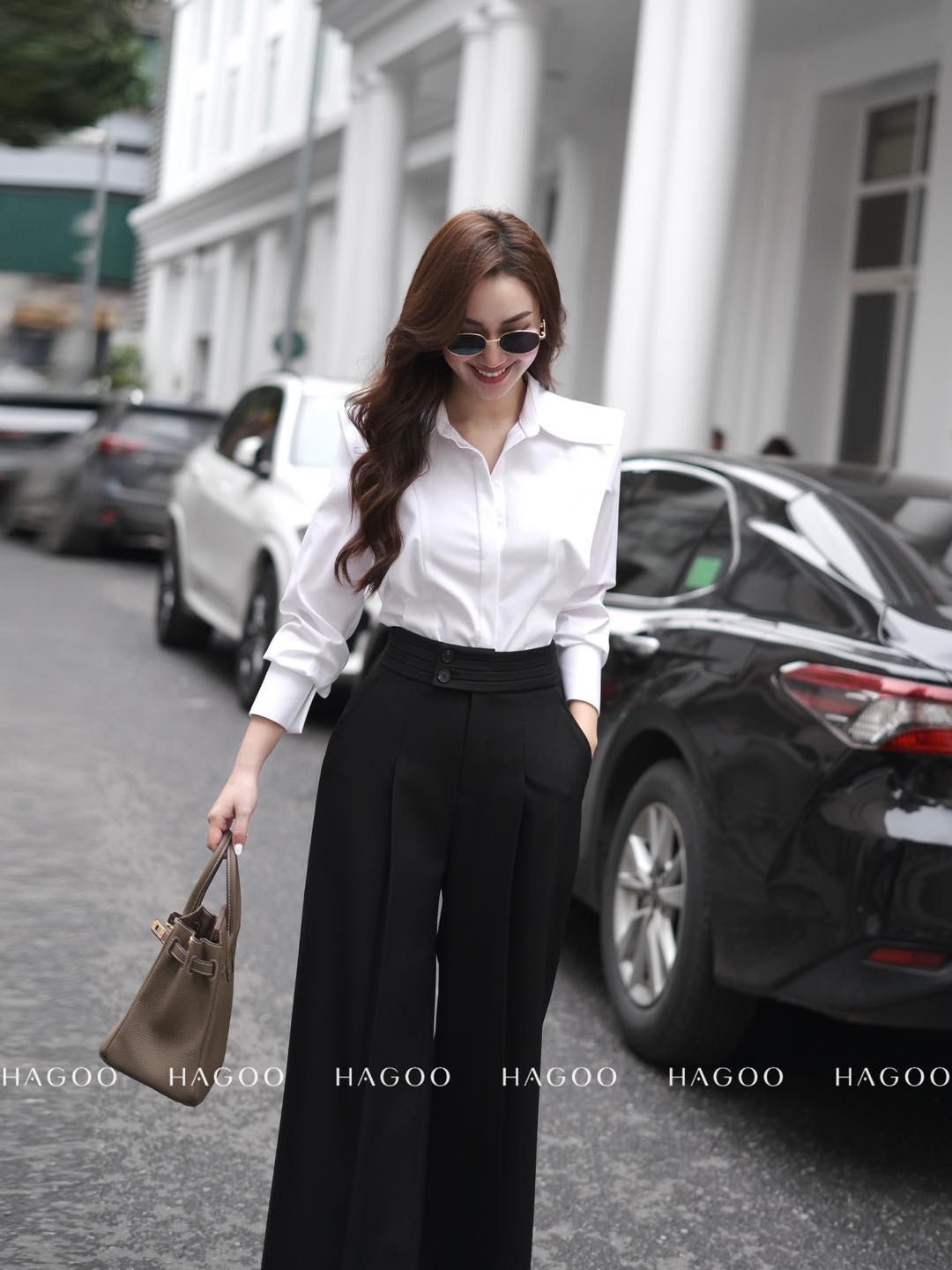 Quần suông diễu ly cạp HAGOO_thumbnail_2