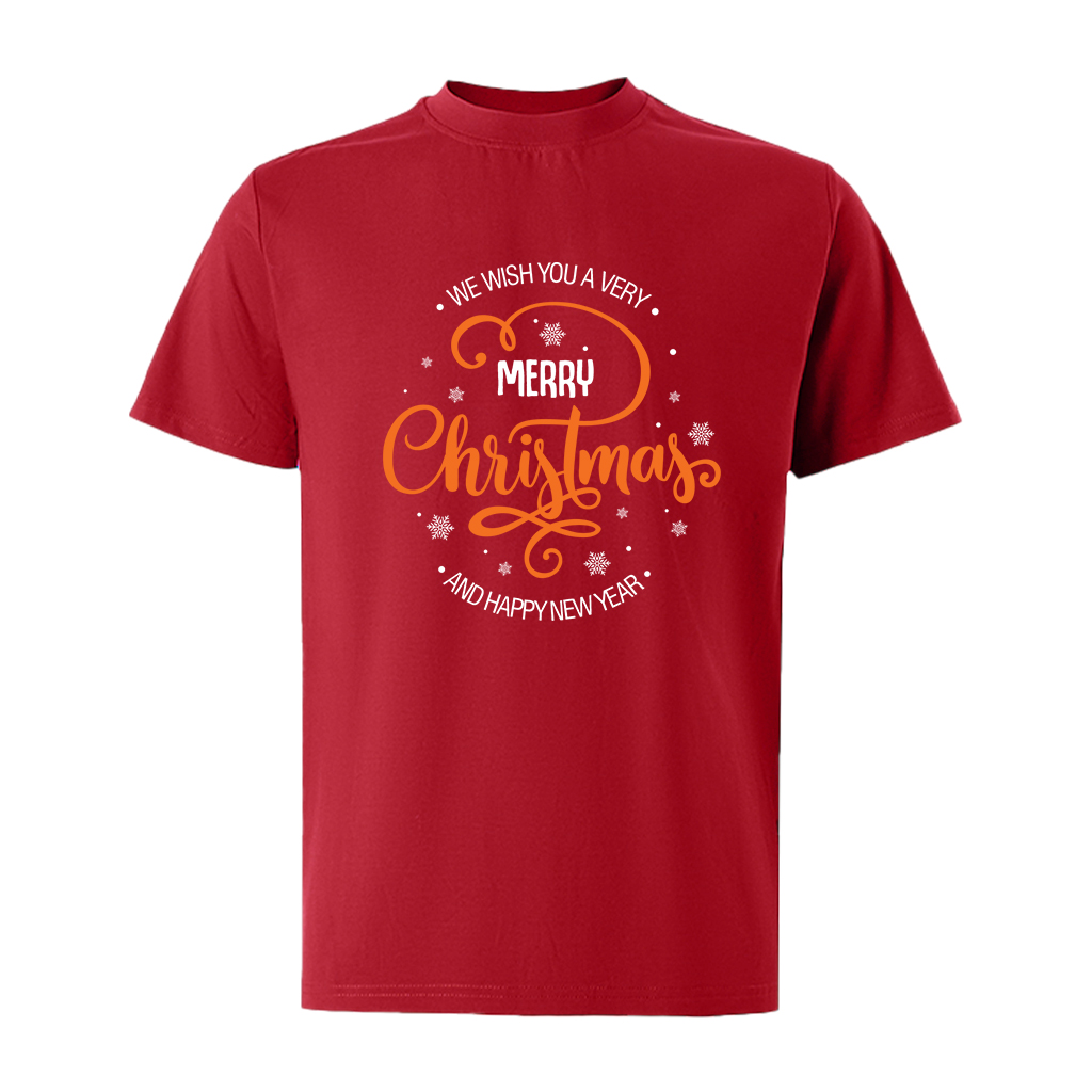 Áo phông nam giáng sinh noel form rộng cổ tròn vải cotton thoáng mát 1798 Miucho Iconic in typography_thumbnail_18