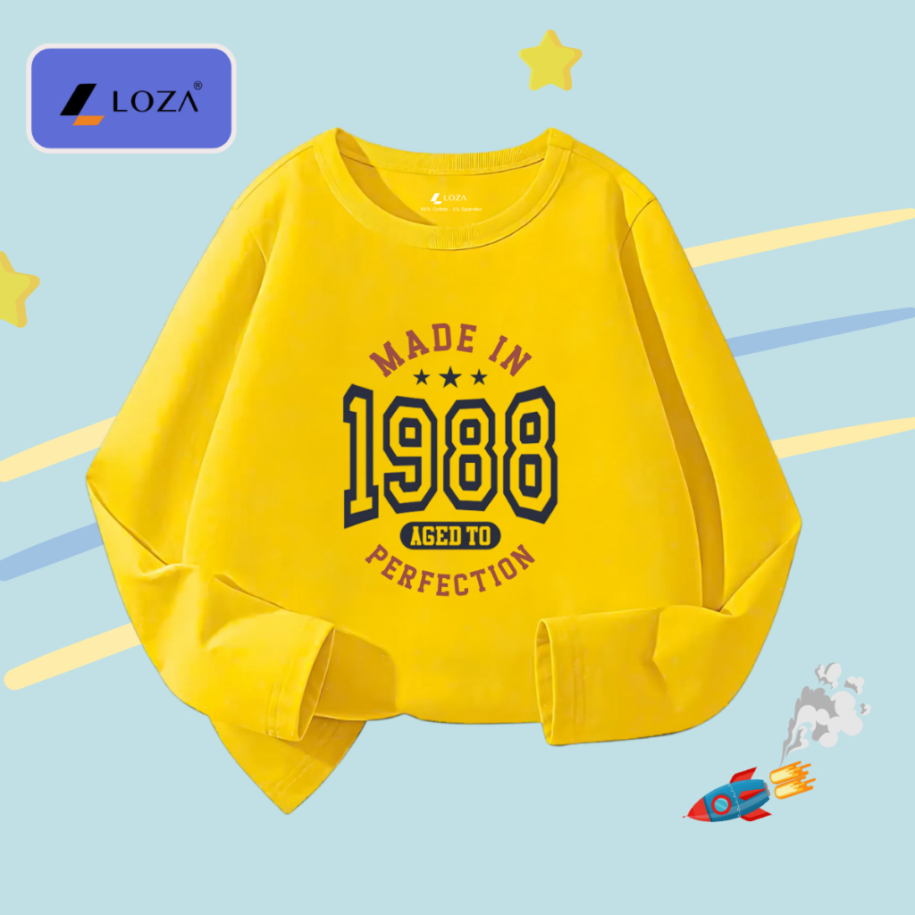 Áo thun dài tay bé trai in 1988 - Loza Kids KT3253_thumbnail_6
