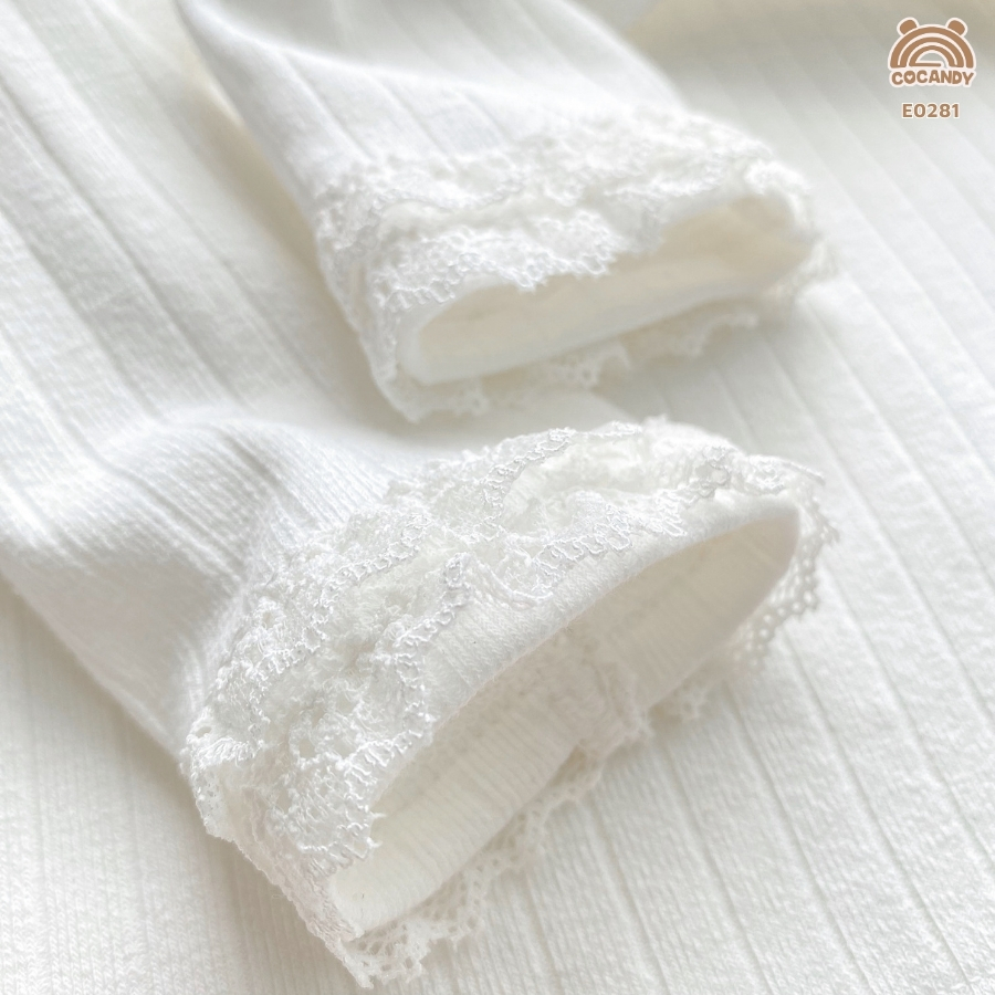 Áo dài TRẮNG nhún ren 2 tầng cổ tròn_thumbnail_1