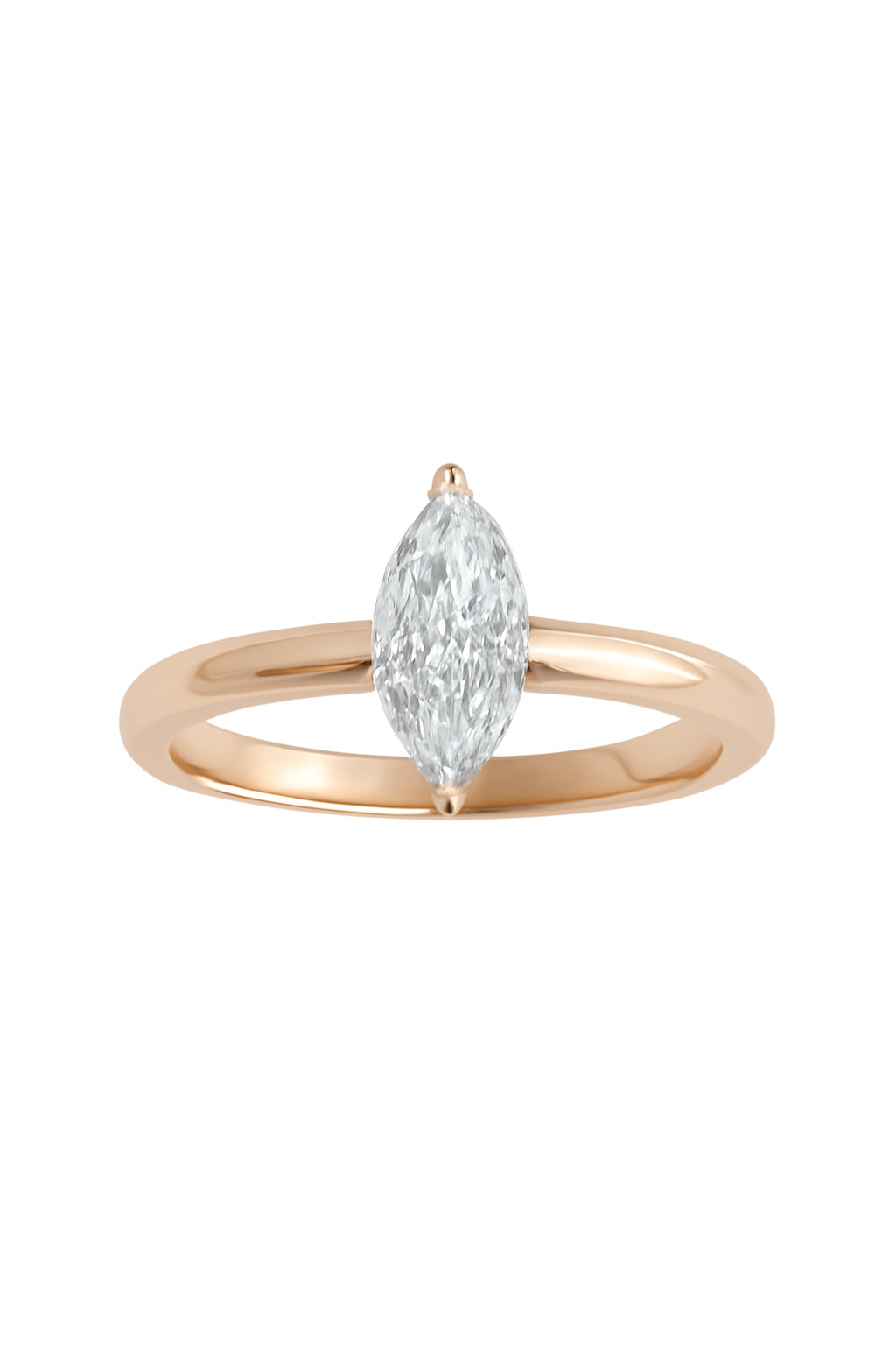 Nhẫn moissanite oval DNU9166