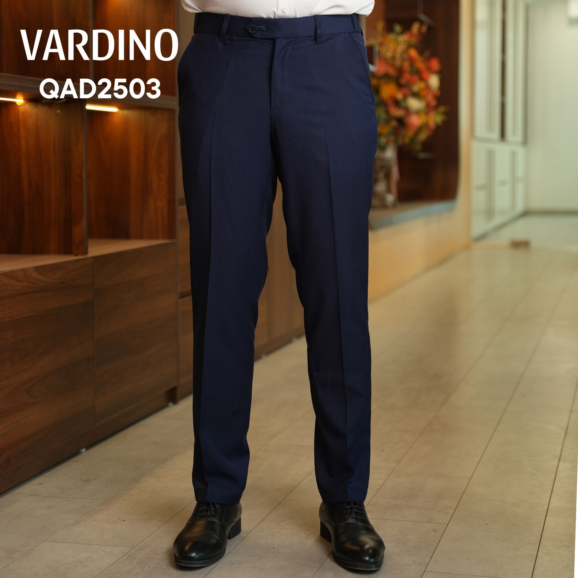 Quần âu nam Vardino QAD2503