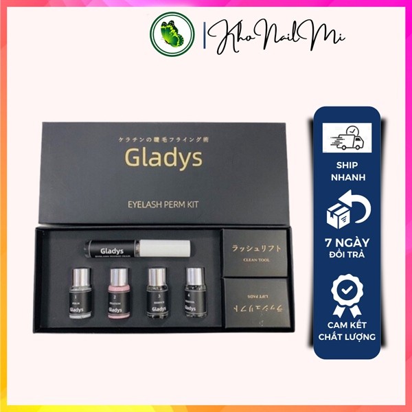 Set uốn mi - Gladys Nhật