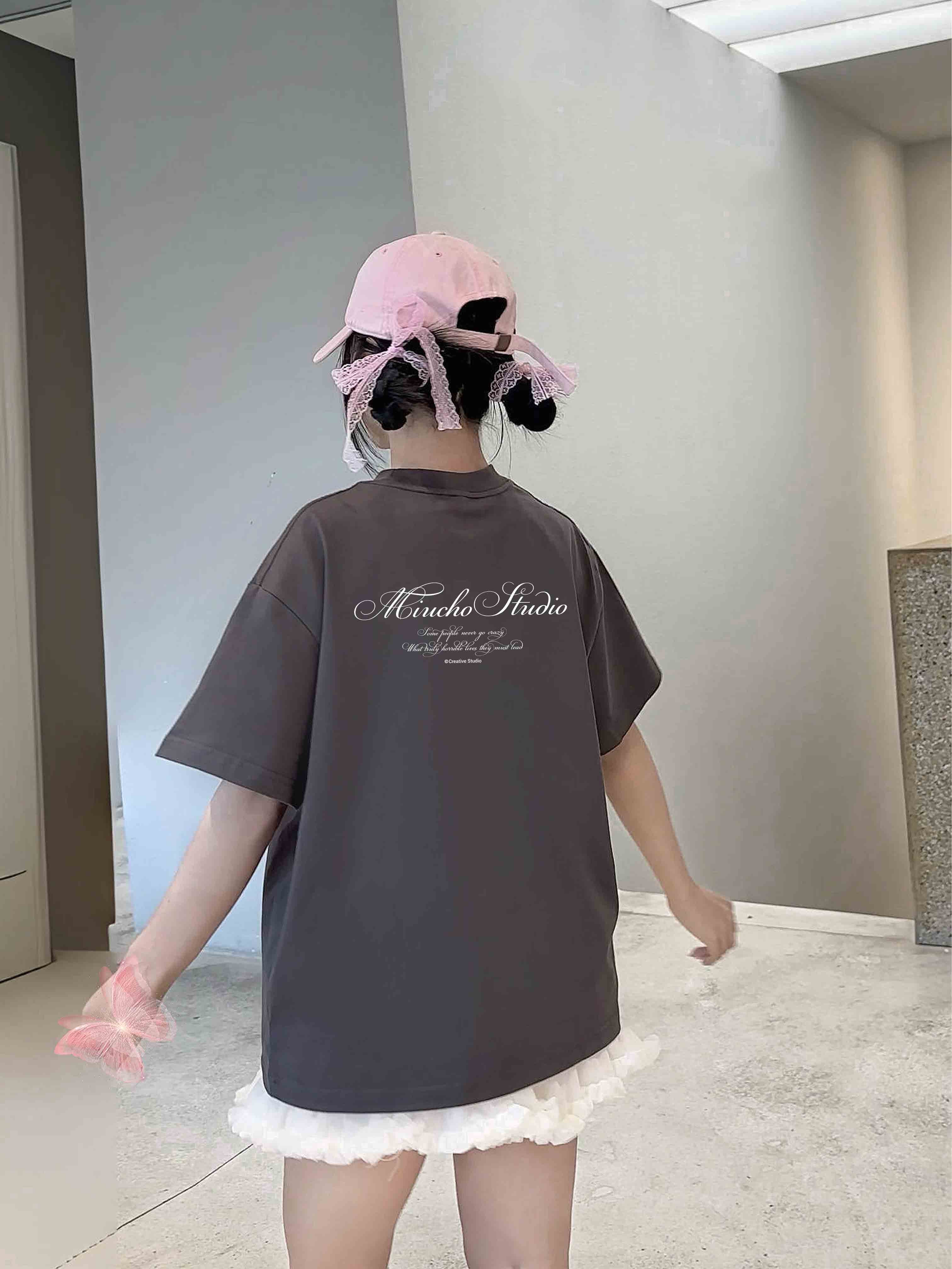 Áo phông nam form boxy vải 2C 250gsm AXD1602 Miucho Club Local Brand in basic_thumbnail_4