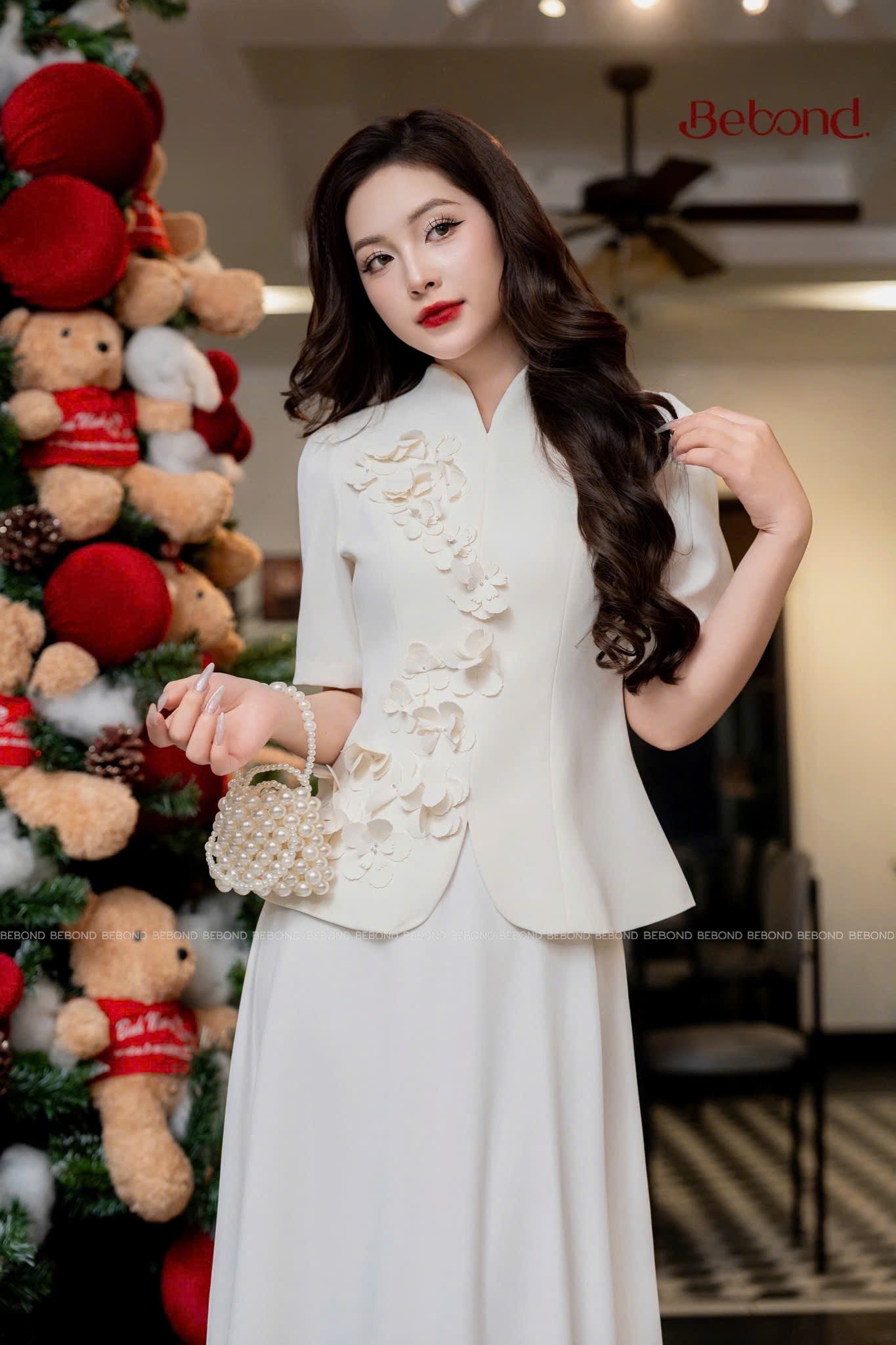 Set đầm ORALIE màu TRẮNG_thumbnail_2