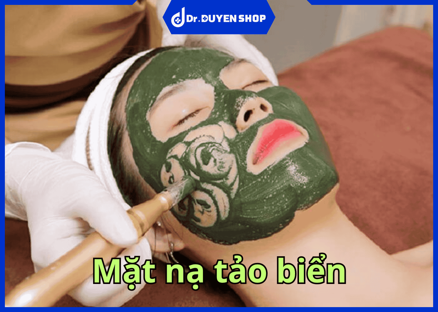 Tác dụng mặt nạ tảo biển mang đến cho làn da căng bóng và sáng da