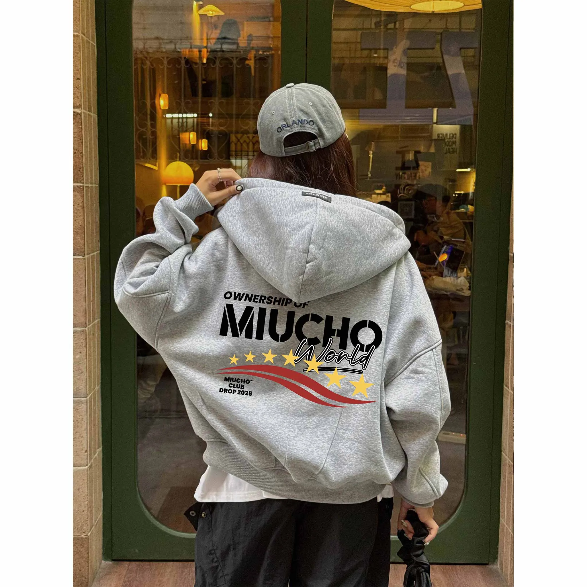 Áo hoodie zip form boxy local brand Miucho 2628 chất vải nỉ 2 da cao cấp thoáng mát dày dặn in mix_thumbnail_2