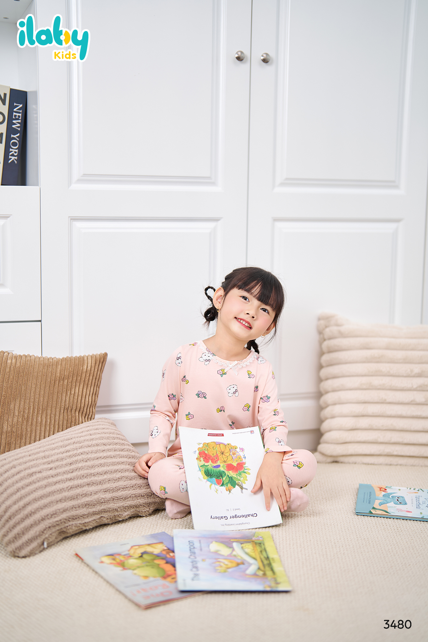 Bộ thun dài tay họa tiết phối ren cổ_thumbnail_2