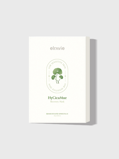 Mặt nạ phục hồi, giảm kích ứng, làm sáng elravie HyCicaMue Recovery Mask 25ml/miếng