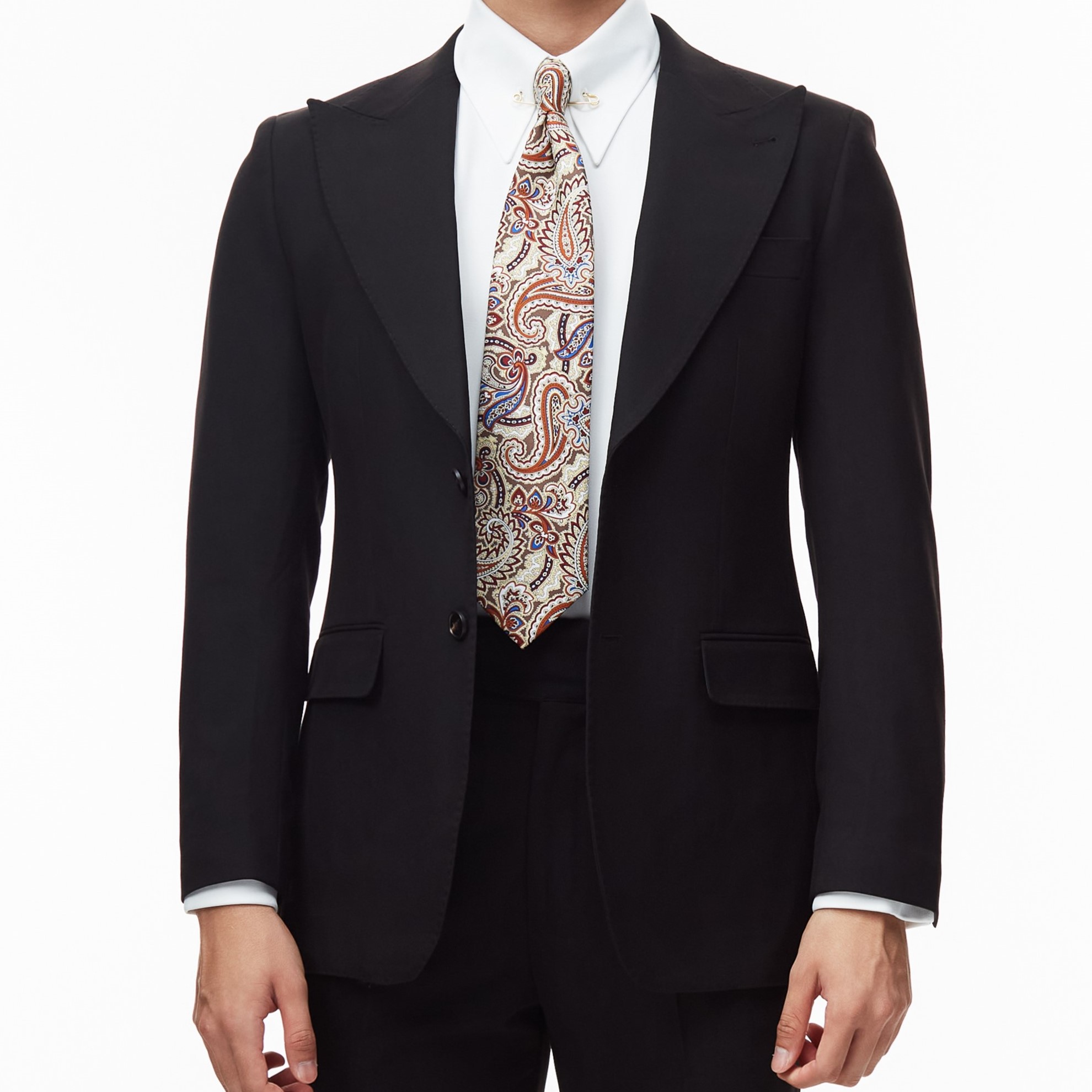 Bộ Suit Milano Đen (Jacket + Waistcoat + Trousers)_thumbnail_3