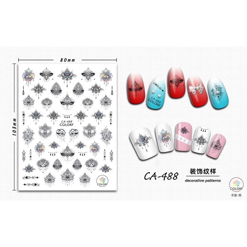 Sticker hoa văn CA 488