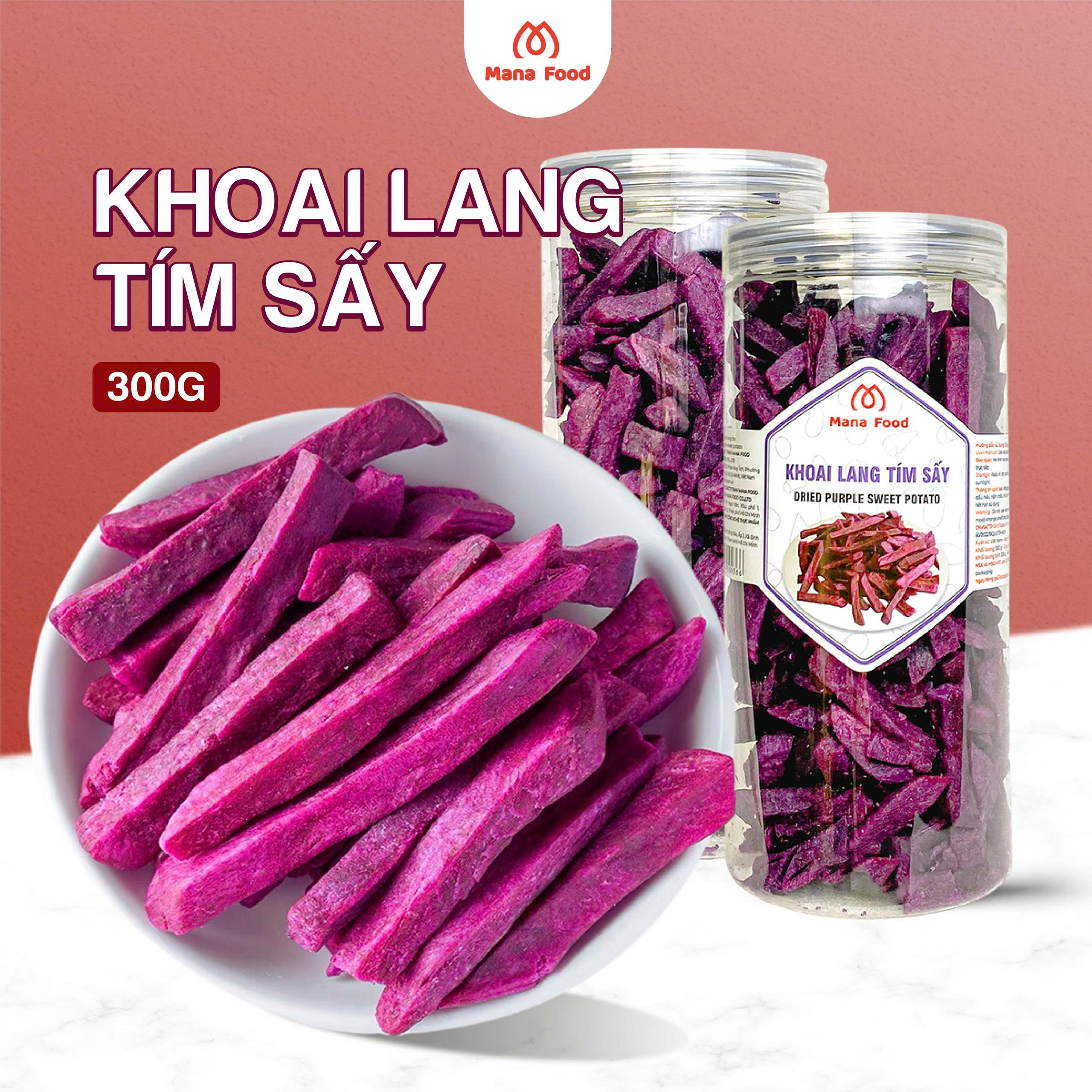 Khoai Lang Tím Sấy Mana Food
